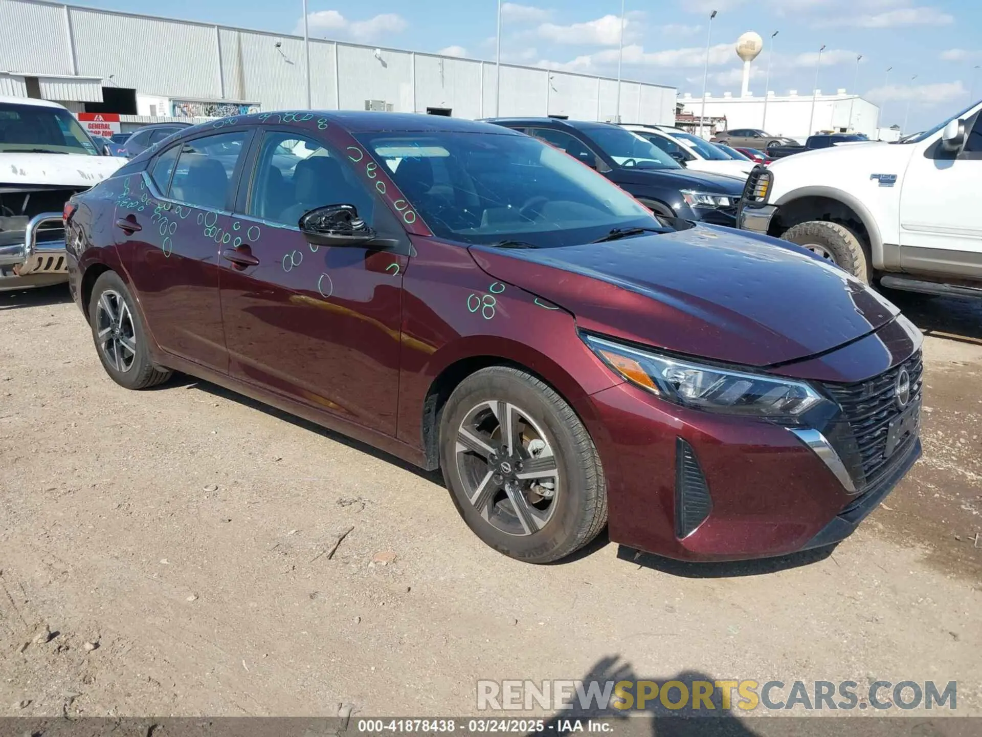 1 Photograph of a damaged car 3N1AB8CV3RY232702 NISSAN SENTRA 2024