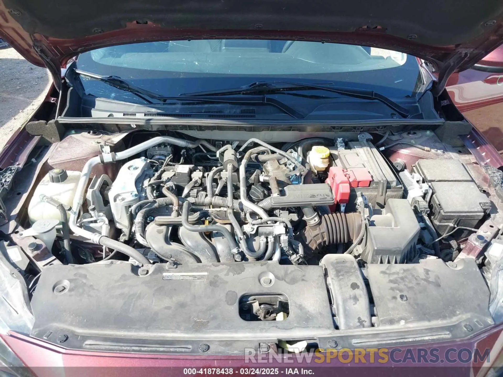 10 Photograph of a damaged car 3N1AB8CV3RY232702 NISSAN SENTRA 2024