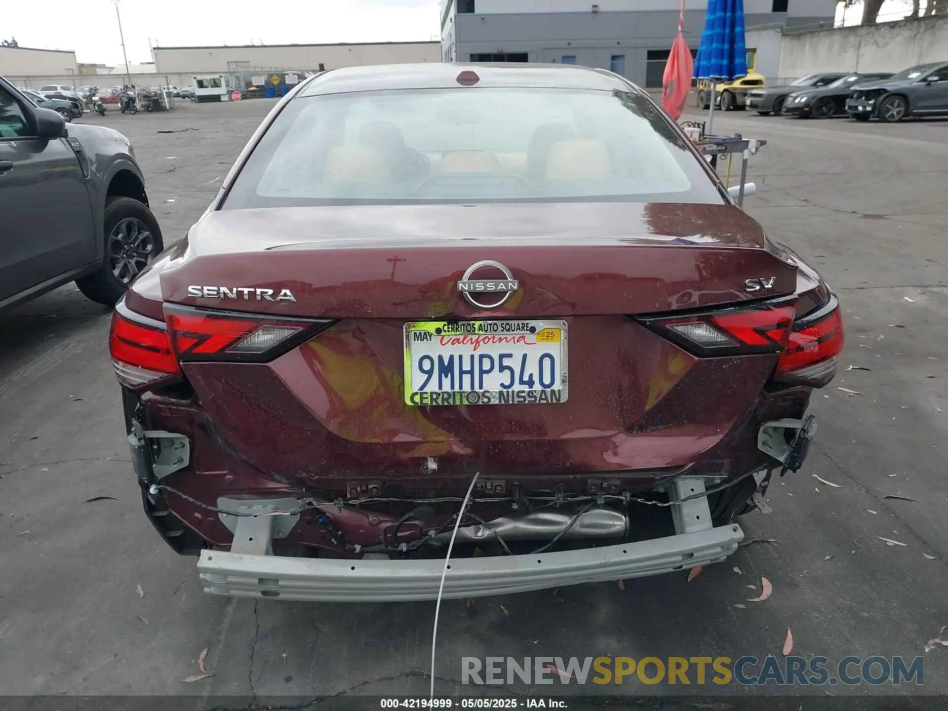 17 Photograph of a damaged car 3N1AB8CV3RY245904 NISSAN SENTRA 2024