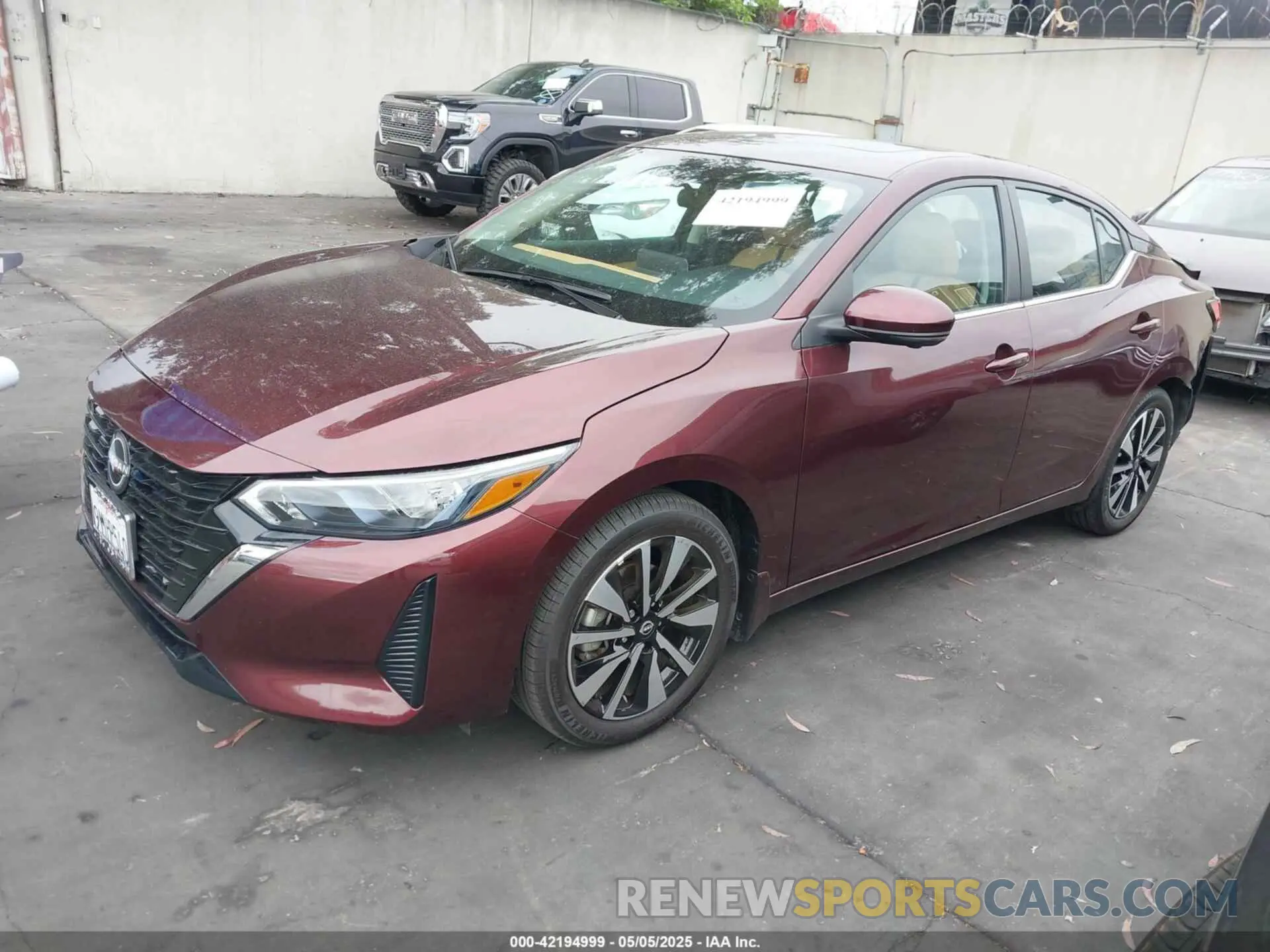 2 Photograph of a damaged car 3N1AB8CV3RY245904 NISSAN SENTRA 2024