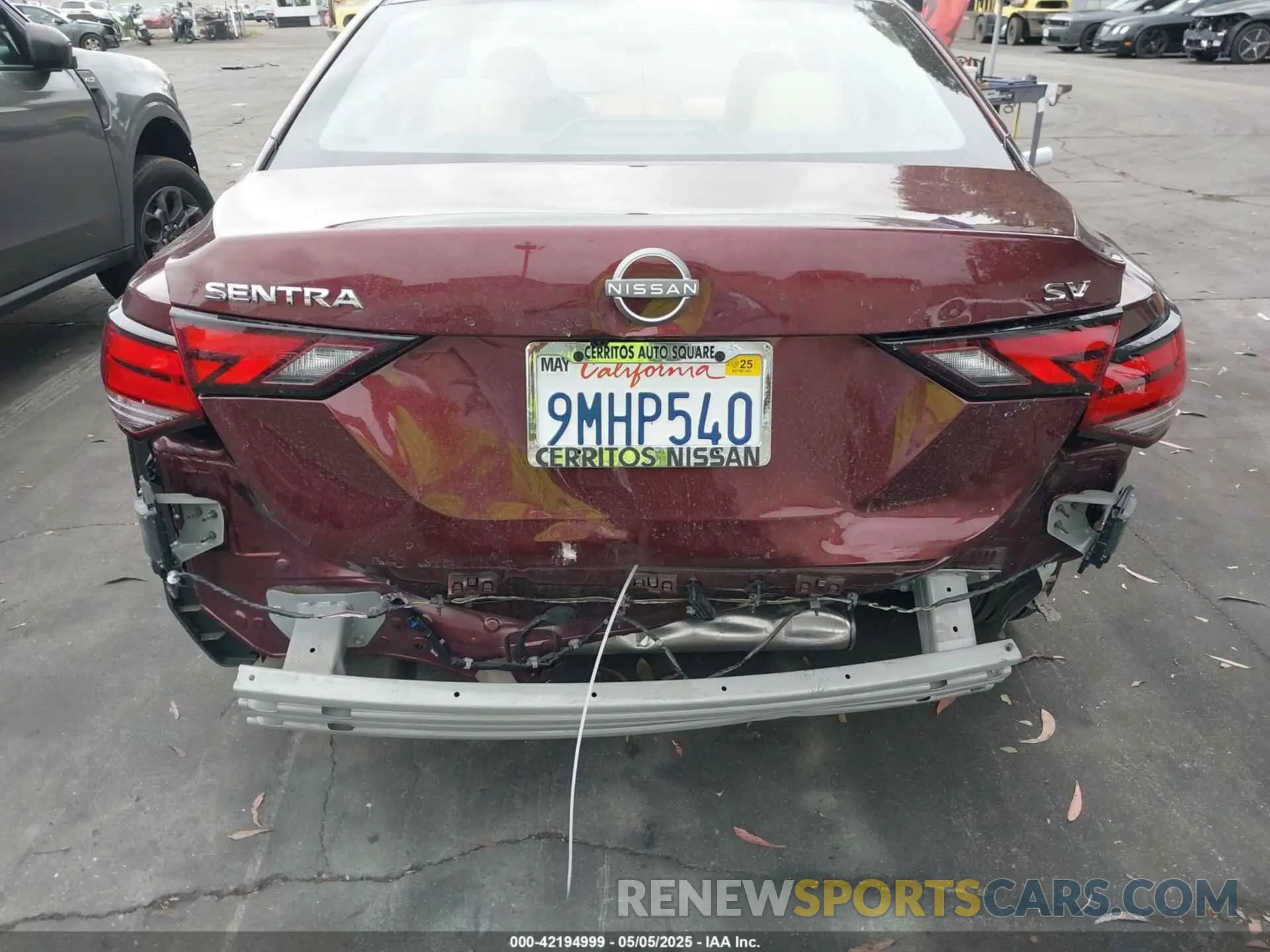 6 Photograph of a damaged car 3N1AB8CV3RY245904 NISSAN SENTRA 2024