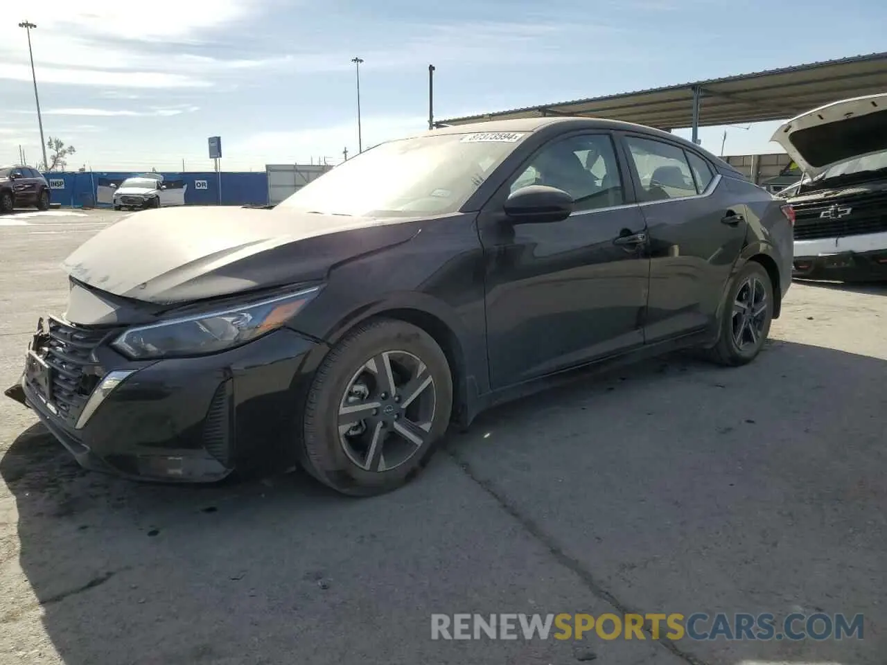 1 Photograph of a damaged car 3N1AB8CV3RY249810 NISSAN SENTRA 2024