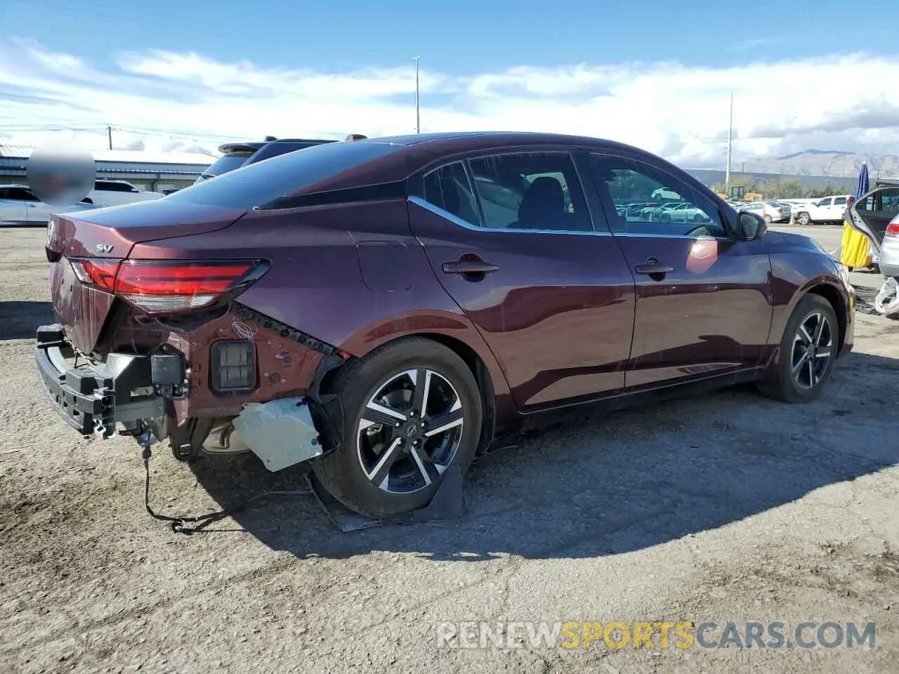 3 Photograph of a damaged car 3N1AB8CV3RY262928 NISSAN SENTRA 2024