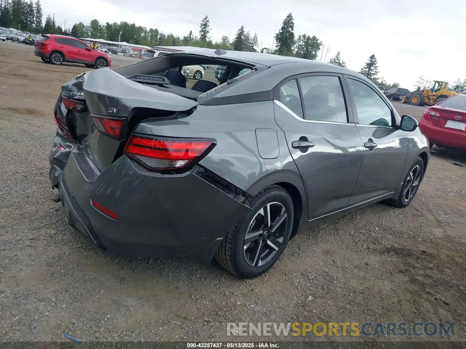 4 Photograph of a damaged car 3N1AB8CV3RY270656 NISSAN SENTRA 2024
