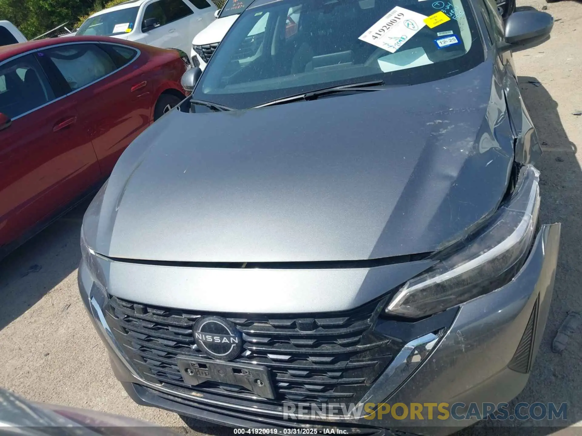 12 Photograph of a damaged car 3N1AB8CV3RY272634 NISSAN SENTRA 2024