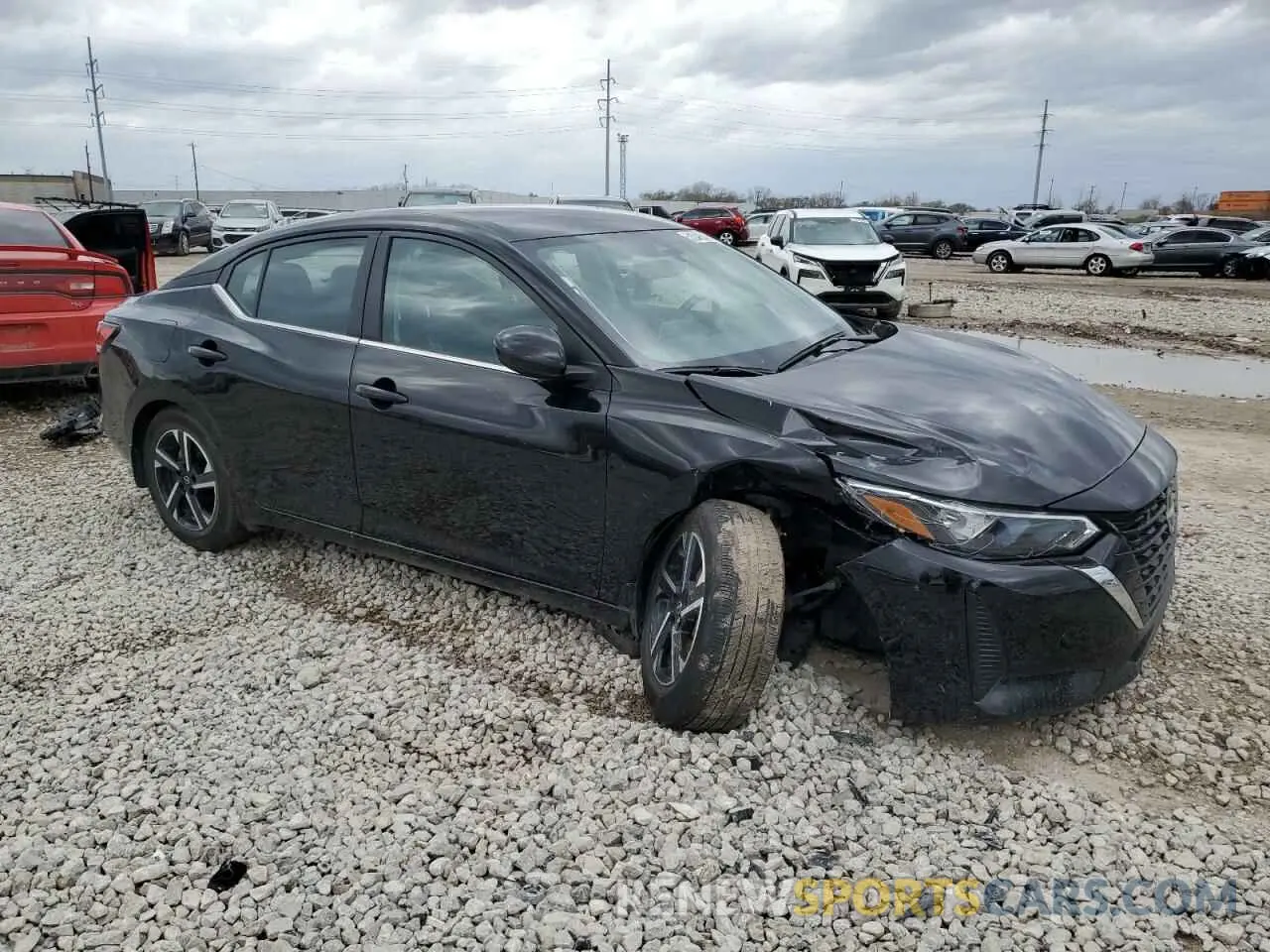 4 Photograph of a damaged car 3N1AB8CV3RY275257 NISSAN SENTRA 2024