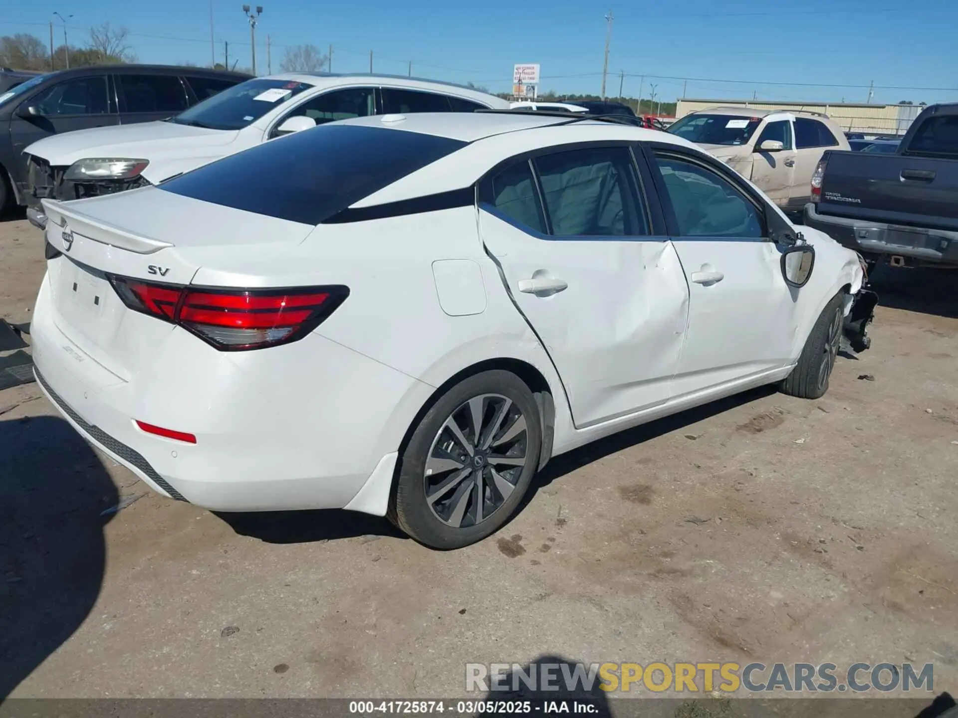 4 Photograph of a damaged car 3N1AB8CV3RY280488 NISSAN SENTRA 2024