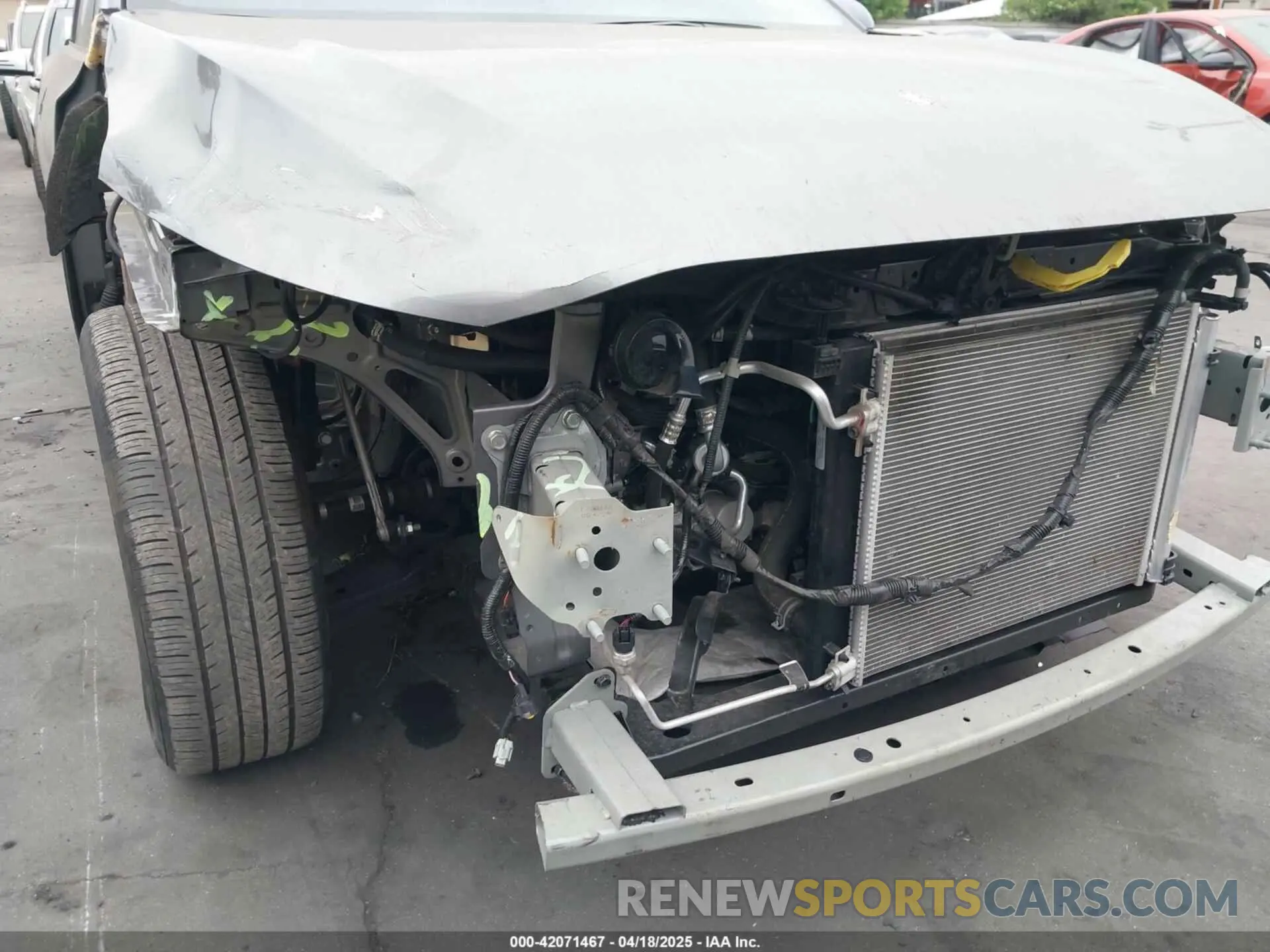 21 Photograph of a damaged car 3N1AB8CV3RY285903 NISSAN SENTRA 2024