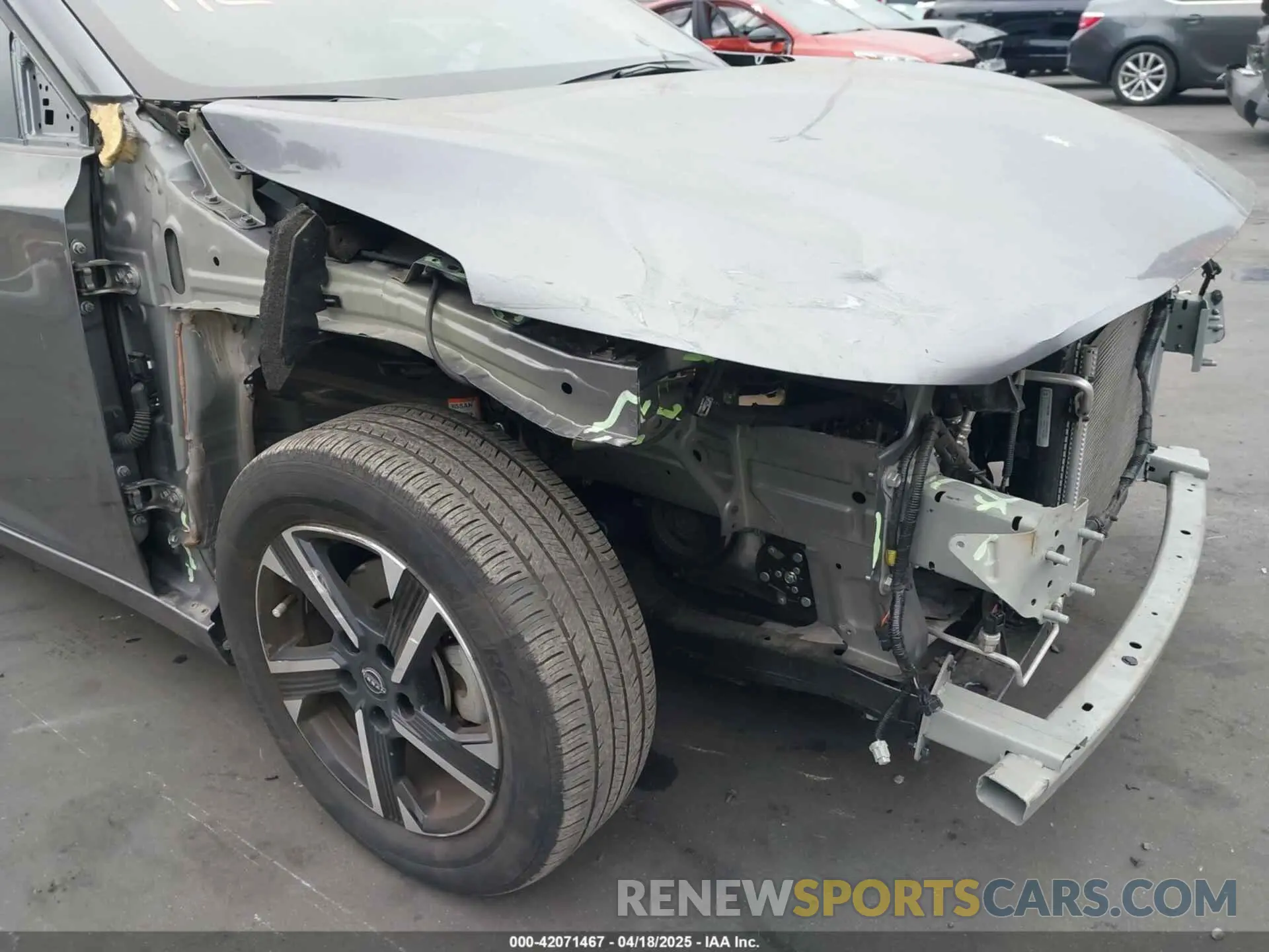 22 Photograph of a damaged car 3N1AB8CV3RY285903 NISSAN SENTRA 2024