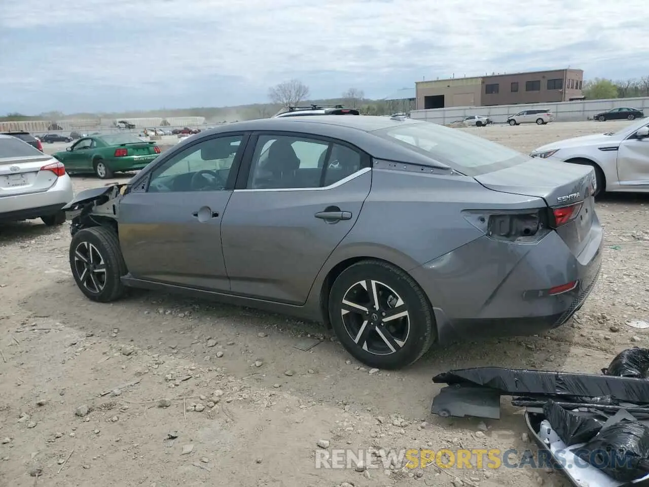 2 Photograph of a damaged car 3N1AB8CV3RY309889 NISSAN SENTRA 2024