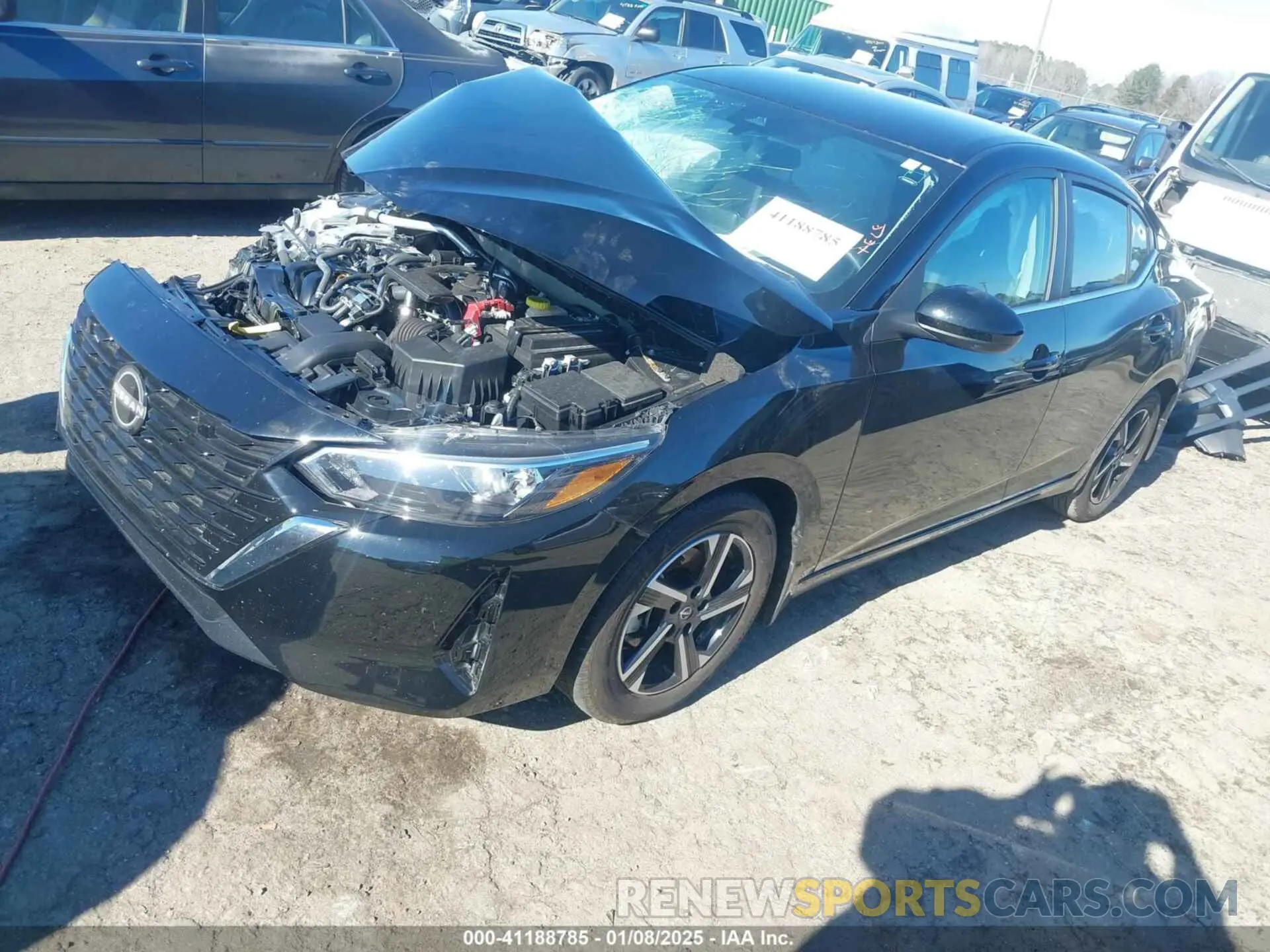 2 Photograph of a damaged car 3N1AB8CV3RY311013 NISSAN SENTRA 2024