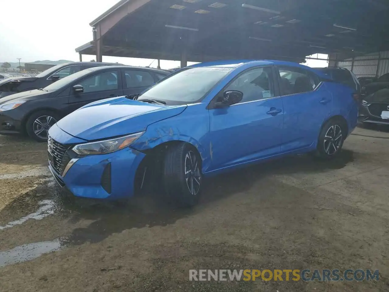 1 Photograph of a damaged car 3N1AB8CV3RY313120 NISSAN SENTRA 2024