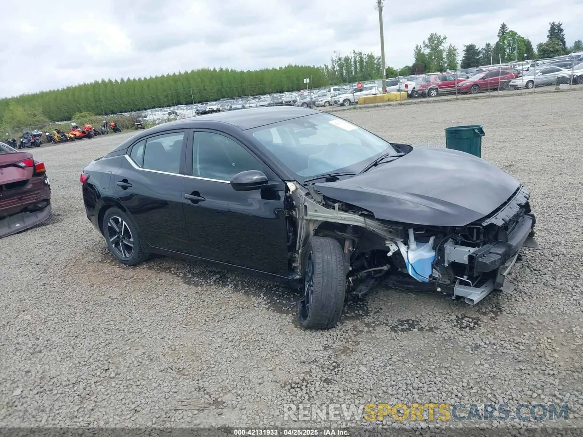 1 Photograph of a damaged car 3N1AB8CV3RY329964 NISSAN SENTRA 2024