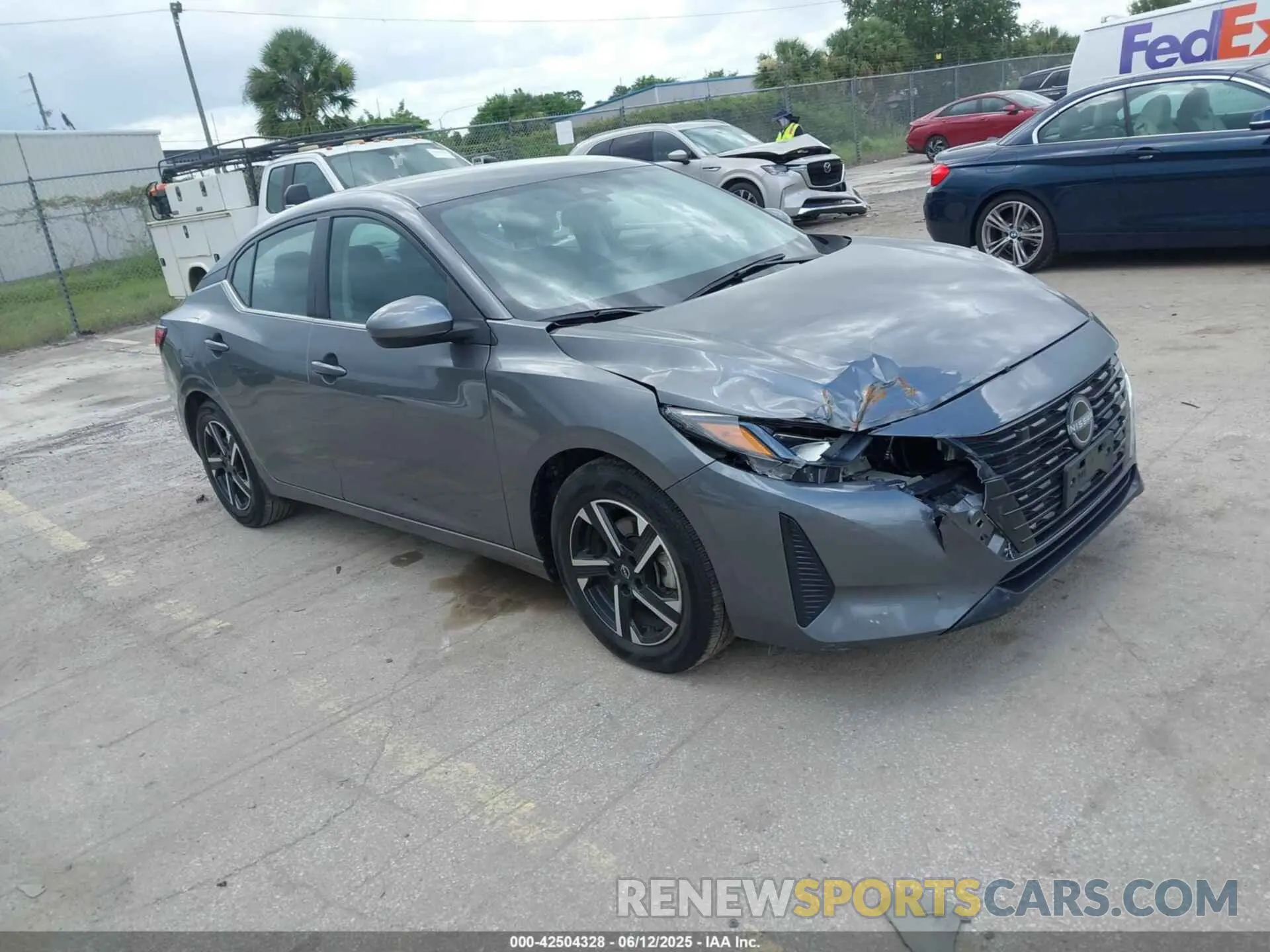 1 Photograph of a damaged car 3N1AB8CV3RY341239 NISSAN SENTRA 2024