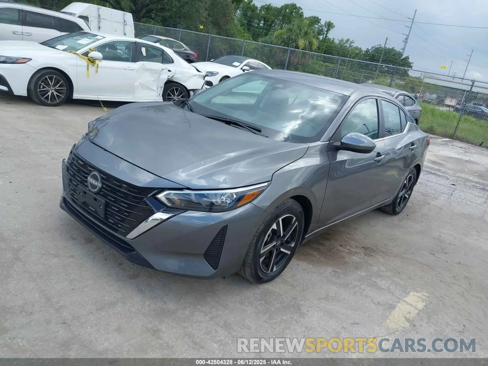 2 Photograph of a damaged car 3N1AB8CV3RY341239 NISSAN SENTRA 2024