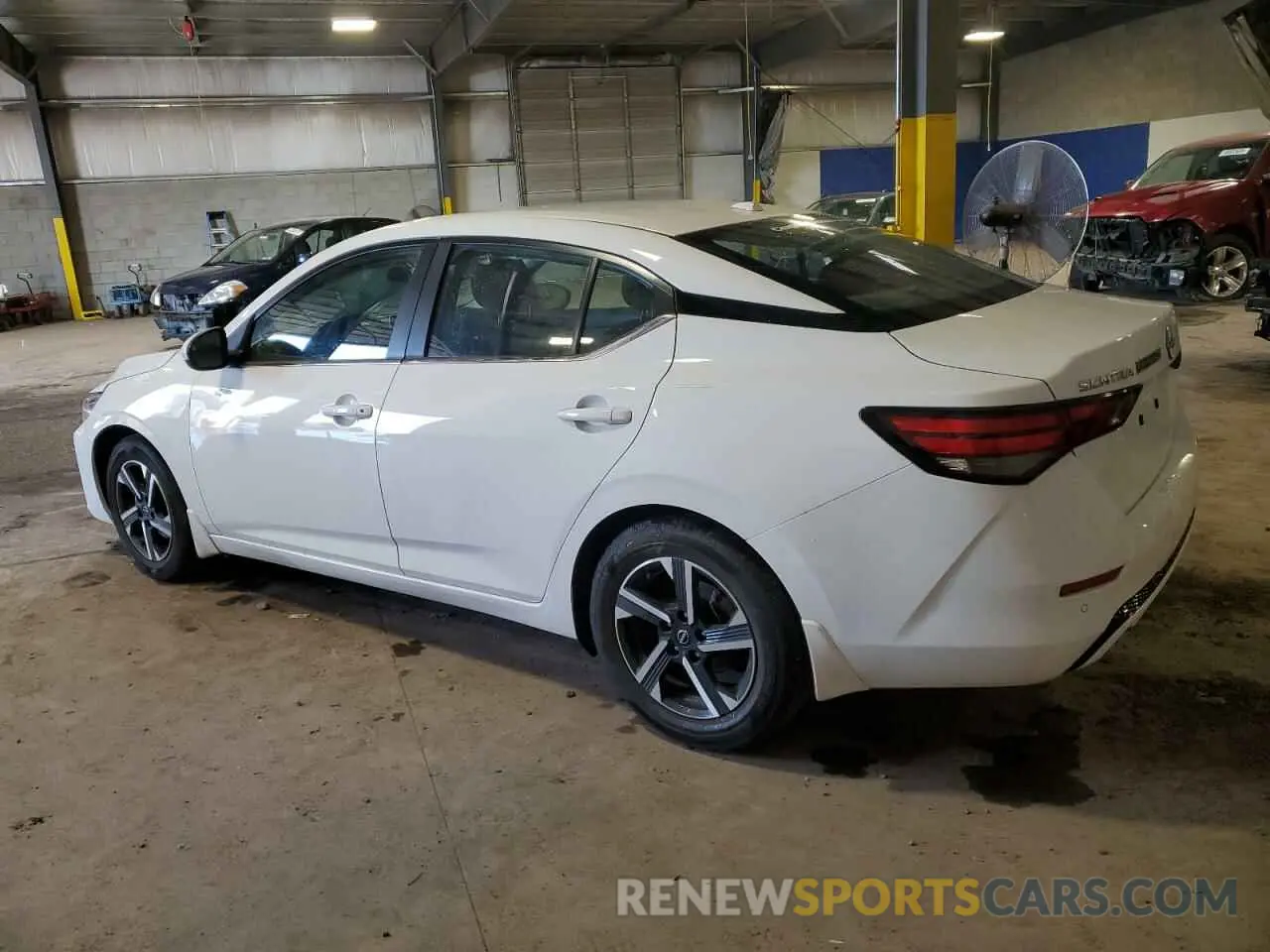 2 Photograph of a damaged car 3N1AB8CV3RY344156 NISSAN SENTRA 2024