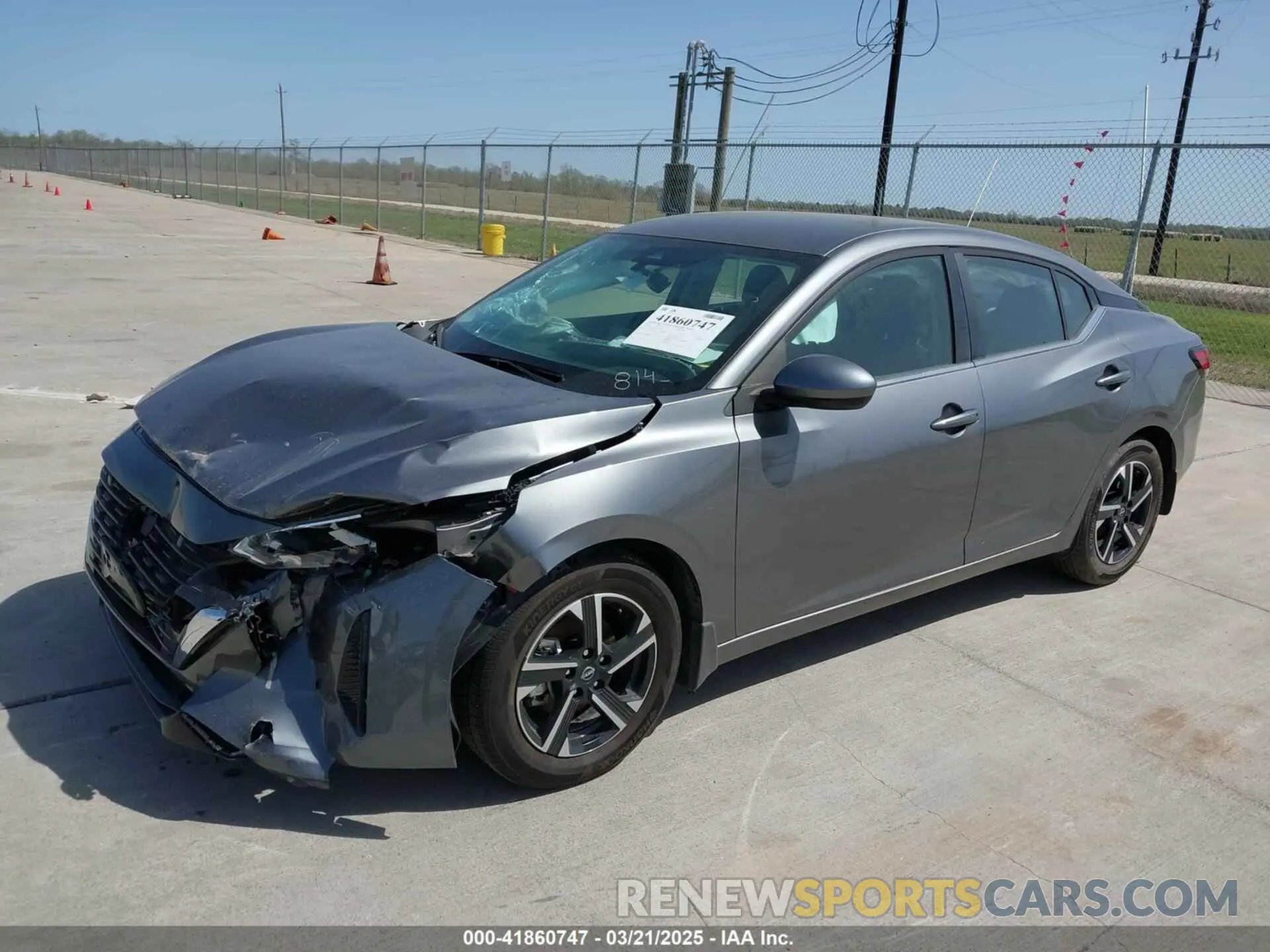 2 Photograph of a damaged car 3N1AB8CV3RY348143 NISSAN SENTRA 2024