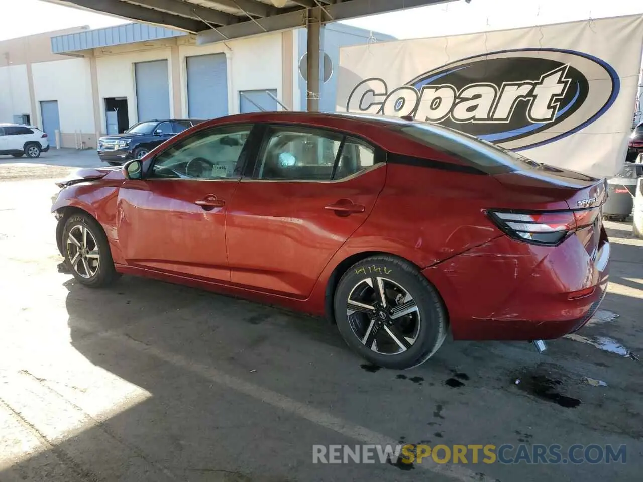 2 Photograph of a damaged car 3N1AB8CV3RY349745 NISSAN SENTRA 2024