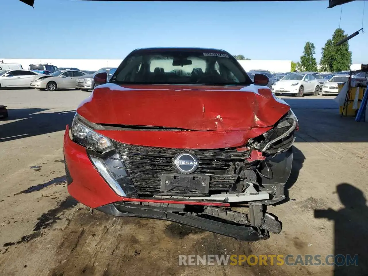 5 Photograph of a damaged car 3N1AB8CV3RY349745 NISSAN SENTRA 2024