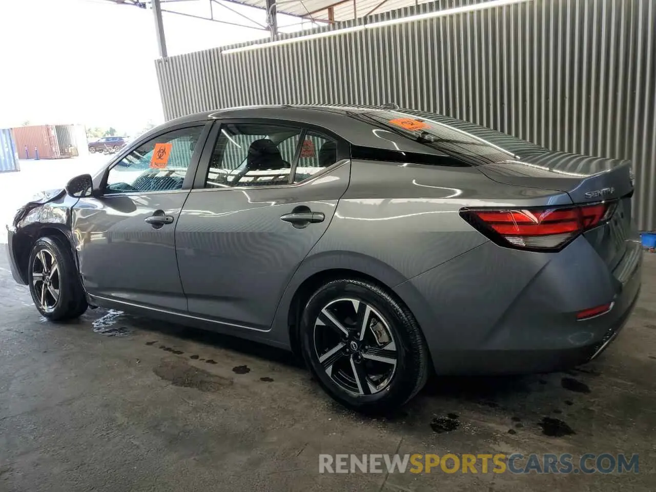 2 Photograph of a damaged car 3N1AB8CV3RY355898 NISSAN SENTRA 2024