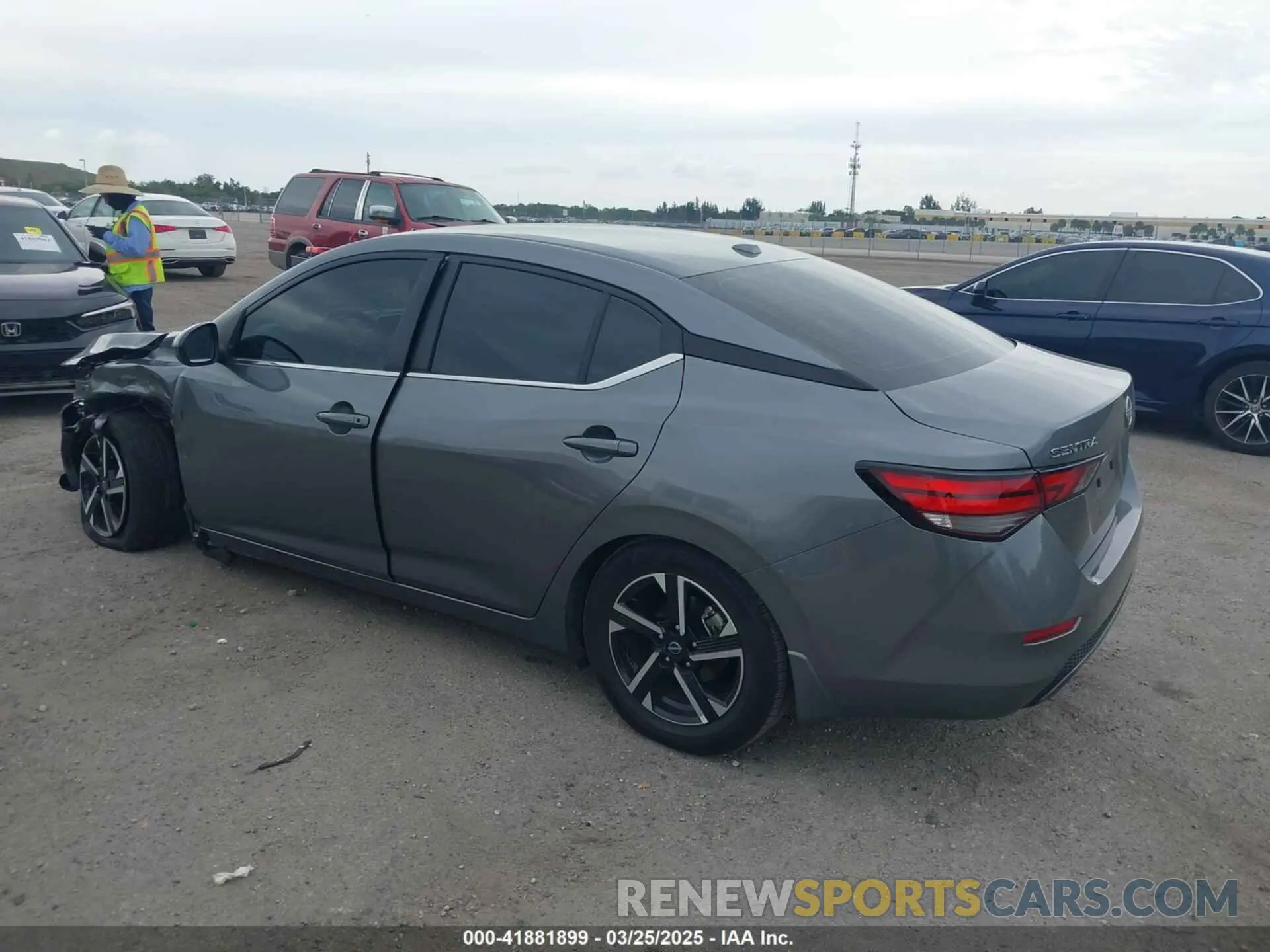3 Photograph of a damaged car 3N1AB8CV3RY371101 NISSAN SENTRA 2024