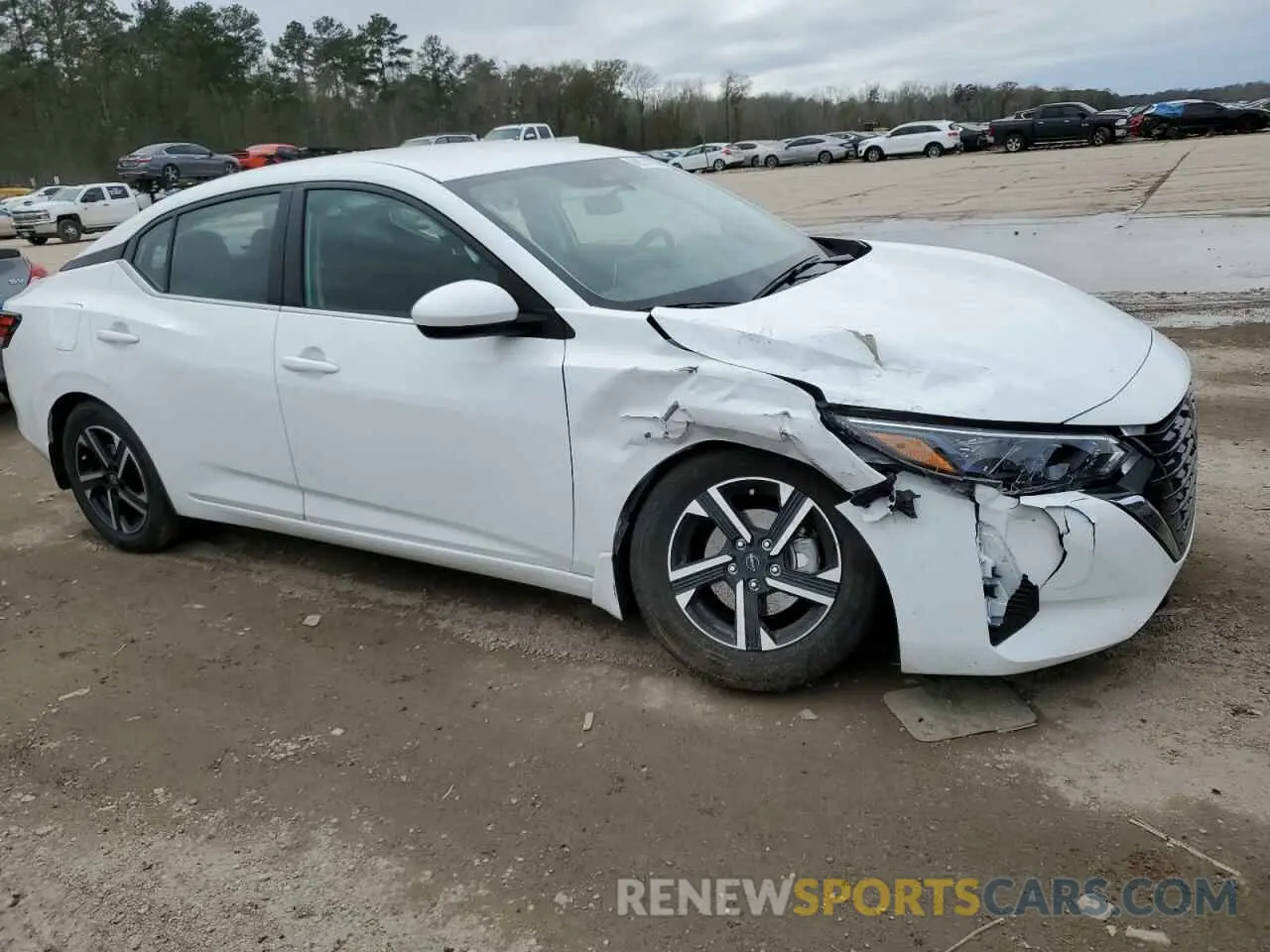 4 Photograph of a damaged car 3N1AB8CV3RY381434 NISSAN SENTRA 2024