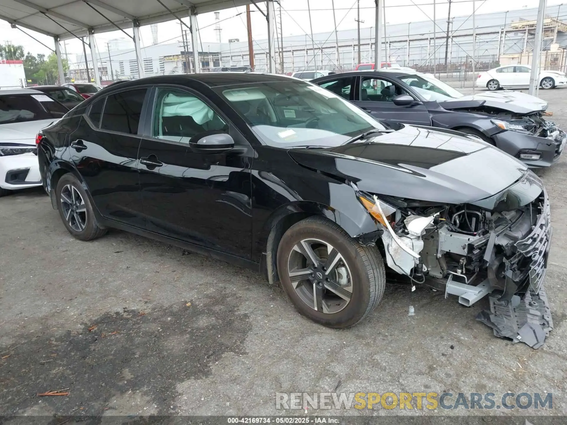 1 Photograph of a damaged car 3N1AB8CV3RY382356 NISSAN SENTRA 2024