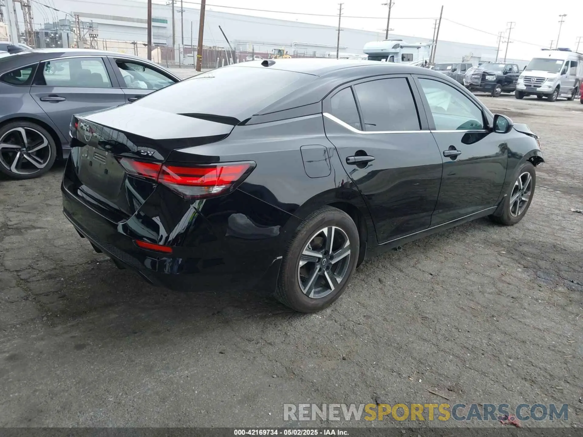 4 Photograph of a damaged car 3N1AB8CV3RY382356 NISSAN SENTRA 2024