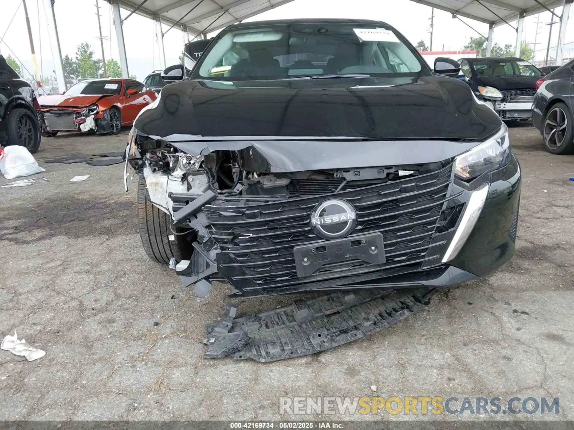 6 Photograph of a damaged car 3N1AB8CV3RY382356 NISSAN SENTRA 2024