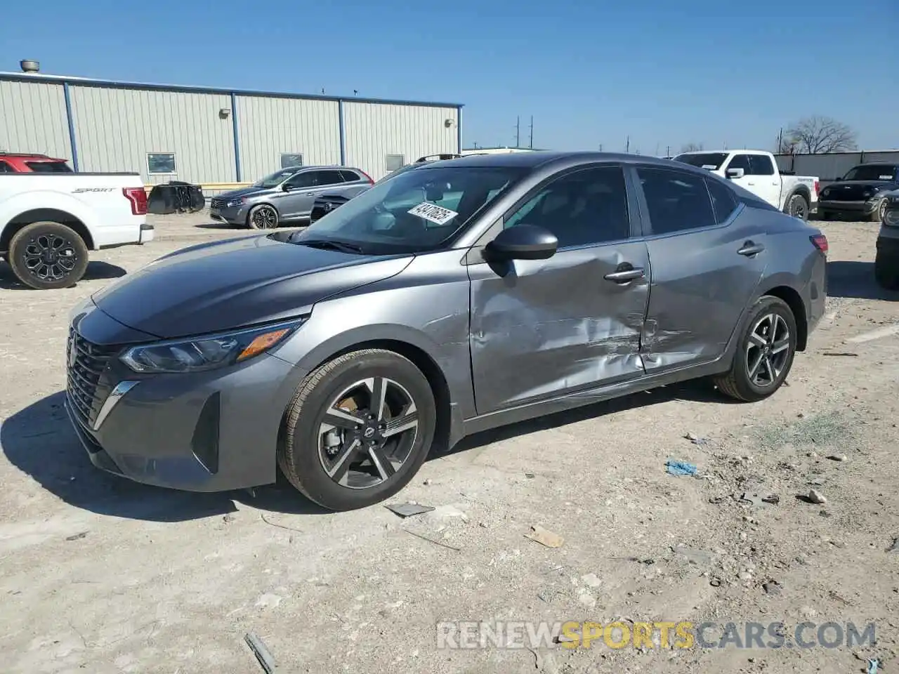 1 Photograph of a damaged car 3N1AB8CV3RY386987 NISSAN SENTRA 2024