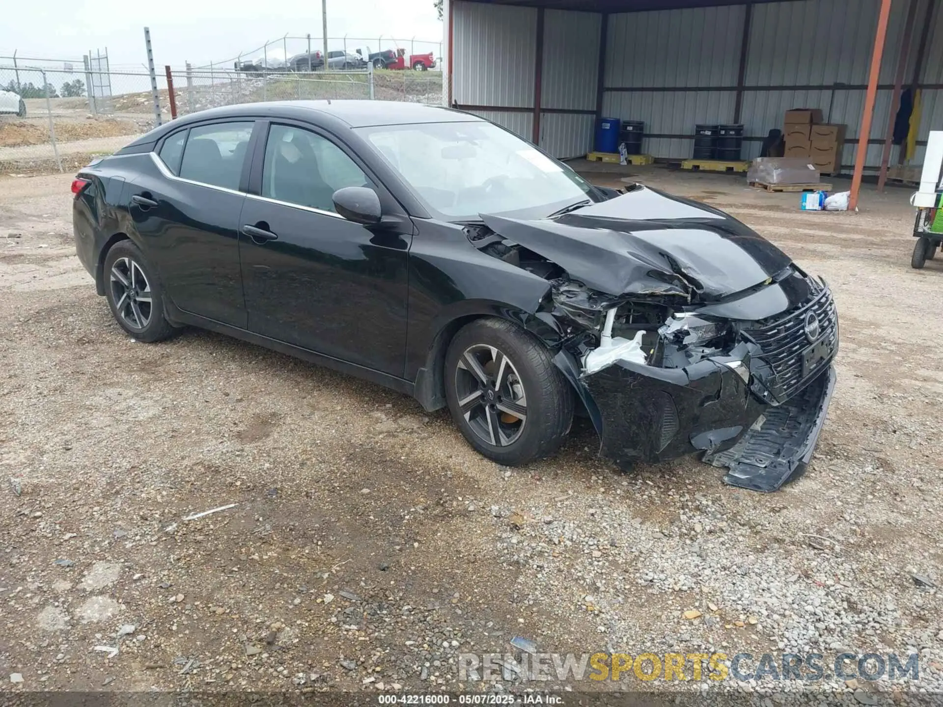 1 Photograph of a damaged car 3N1AB8CV4RY204410 NISSAN SENTRA 2024