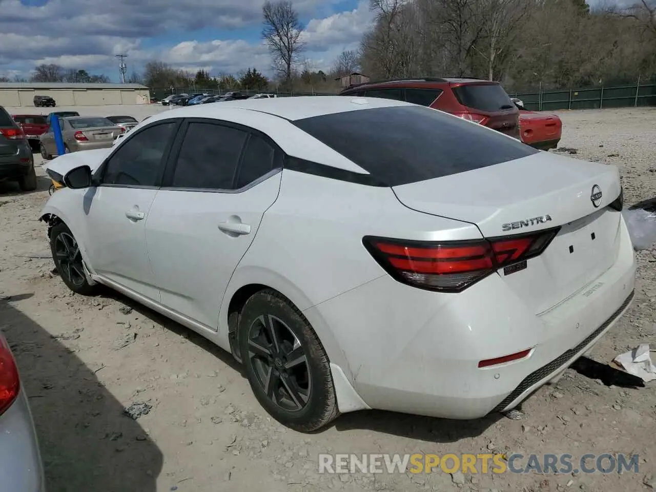 2 Photograph of a damaged car 3N1AB8CV4RY204911 NISSAN SENTRA 2024