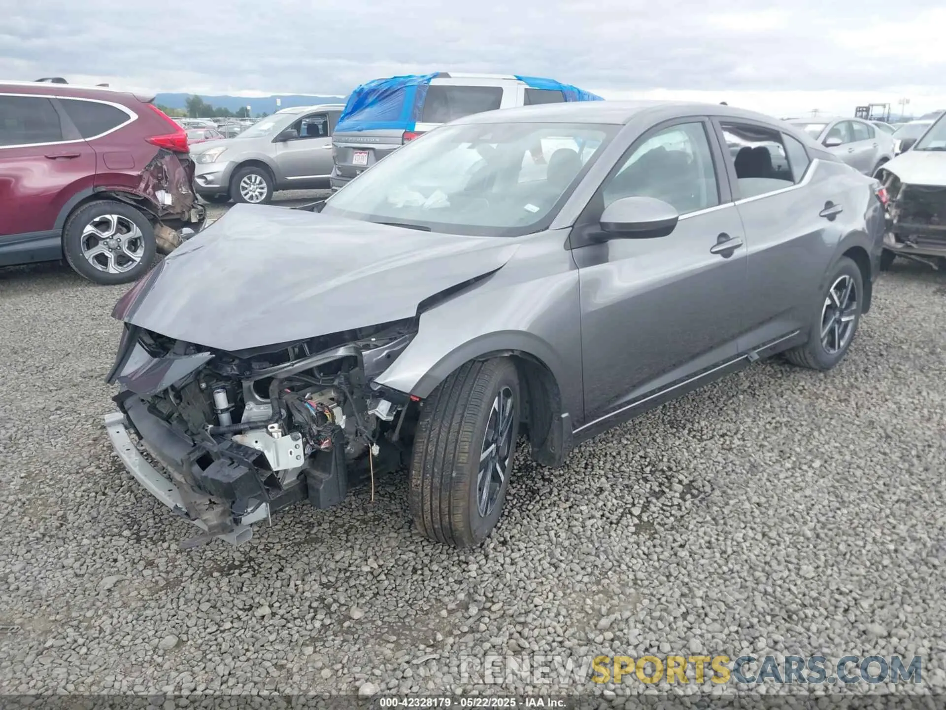 2 Photograph of a damaged car 3N1AB8CV4RY210272 NISSAN SENTRA 2024