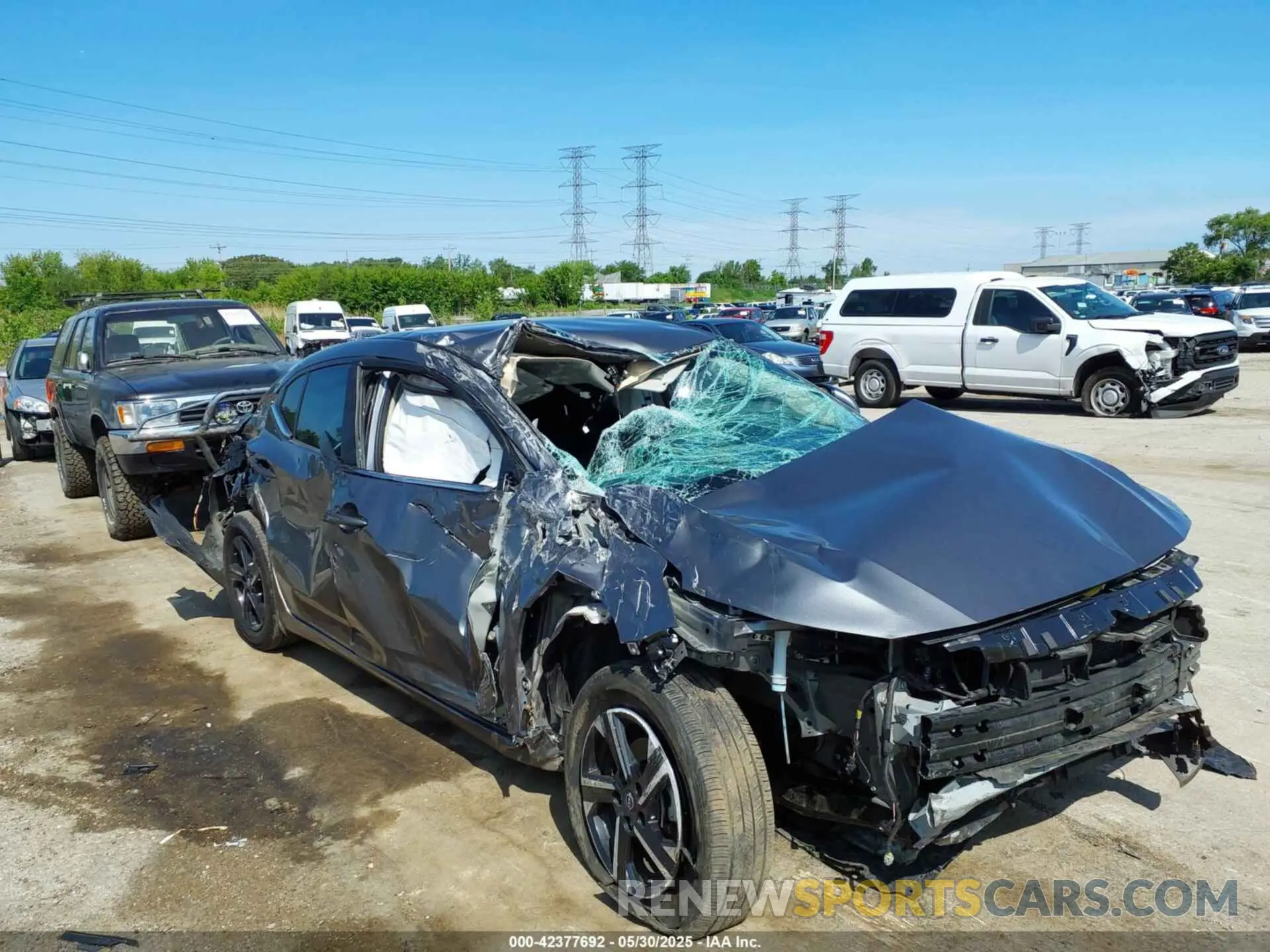 6 Photograph of a damaged car 3N1AB8CV4RY213611 NISSAN SENTRA 2024