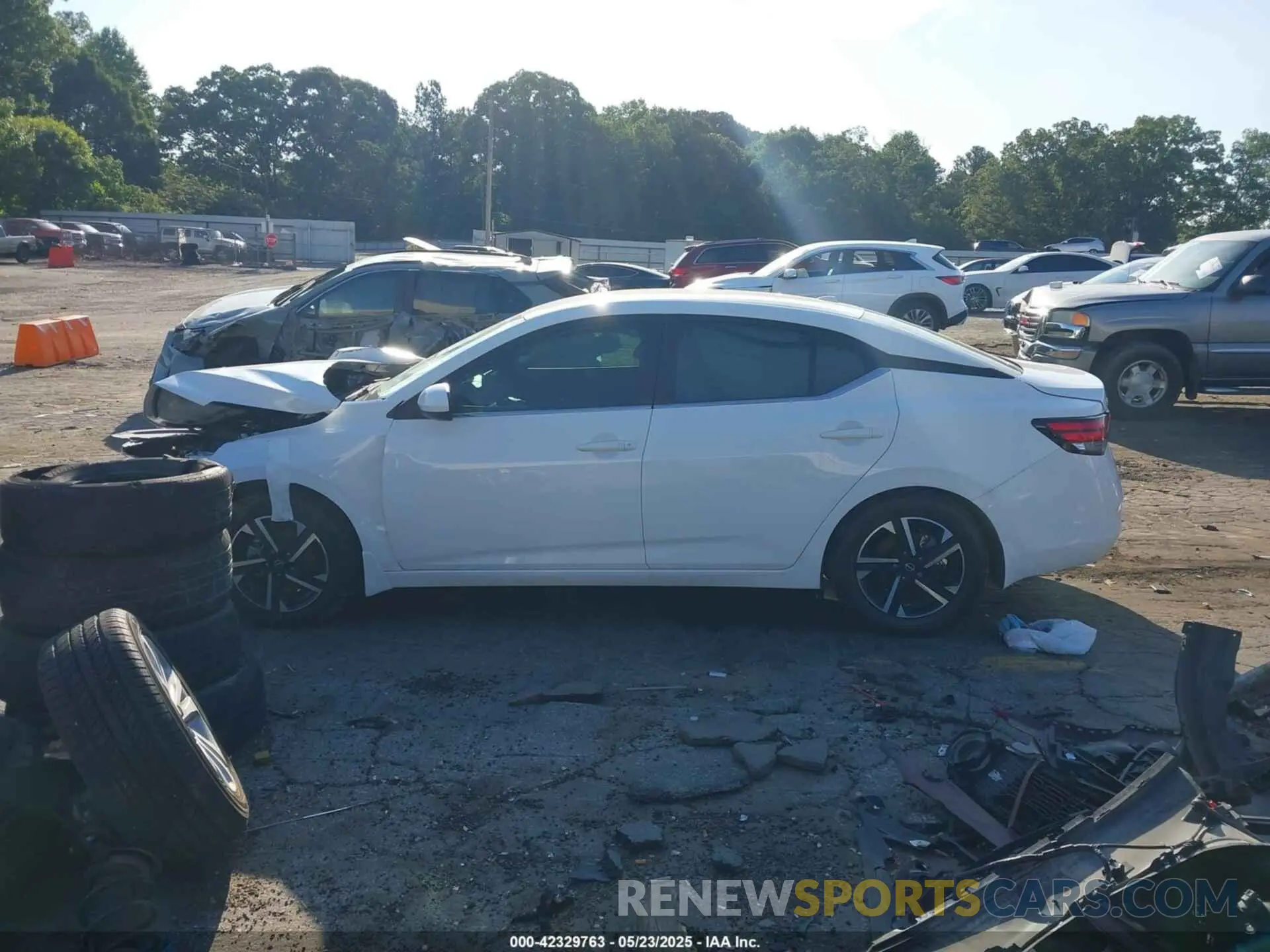 14 Photograph of a damaged car 3N1AB8CV4RY214242 NISSAN SENTRA 2024