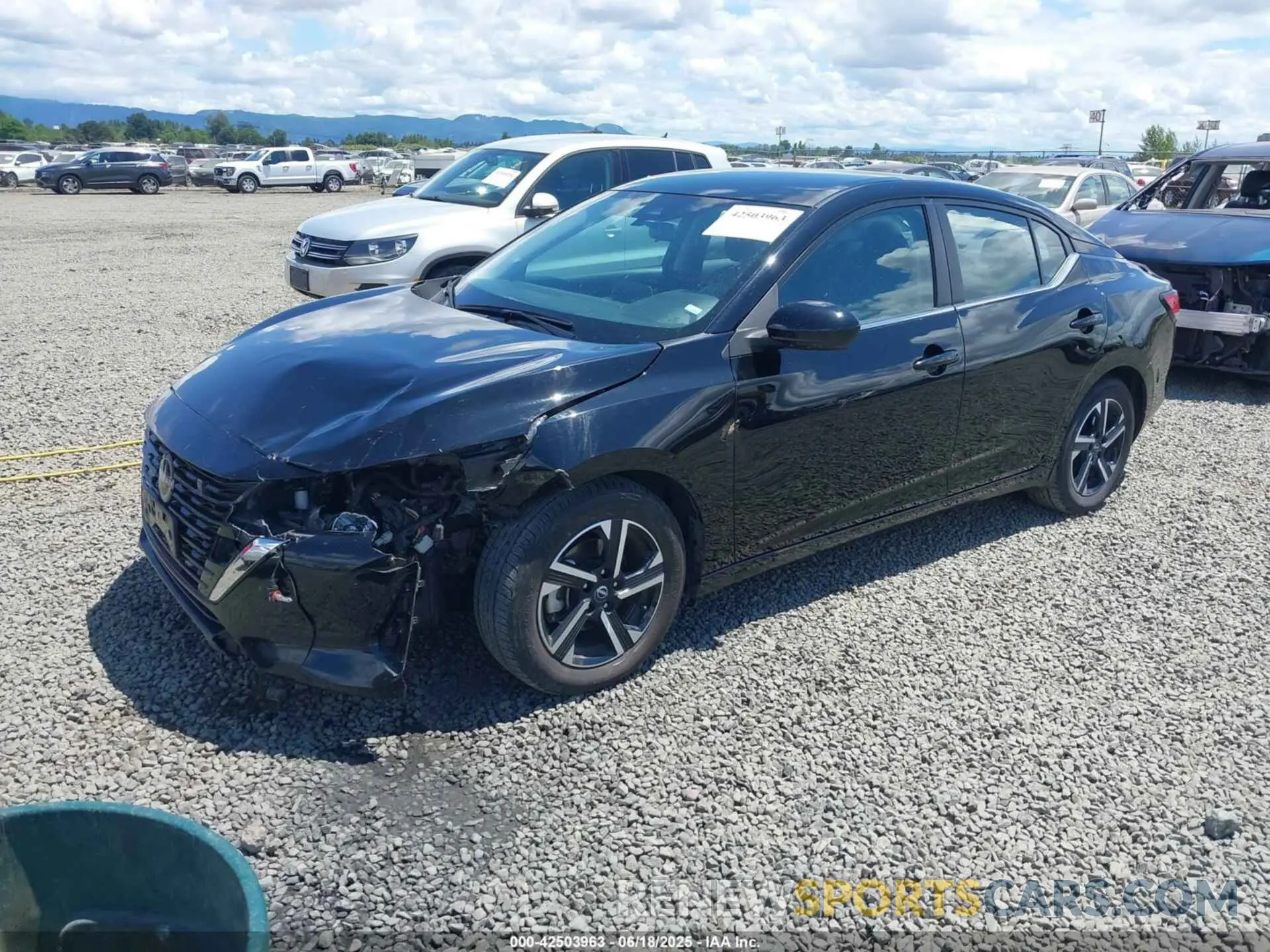 2 Photograph of a damaged car 3N1AB8CV4RY218288 NISSAN SENTRA 2024