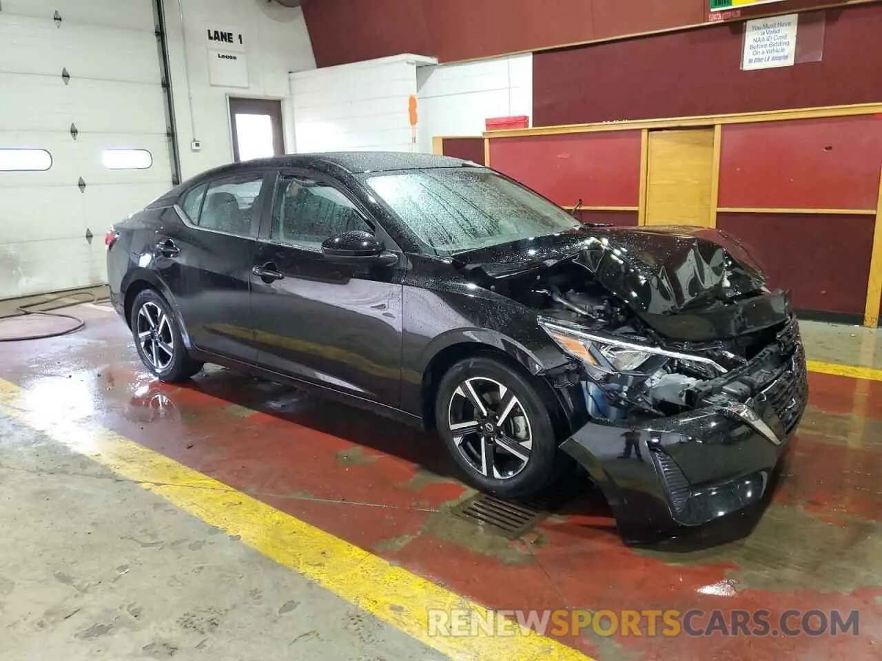 4 Photograph of a damaged car 3N1AB8CV4RY221806 NISSAN SENTRA 2024