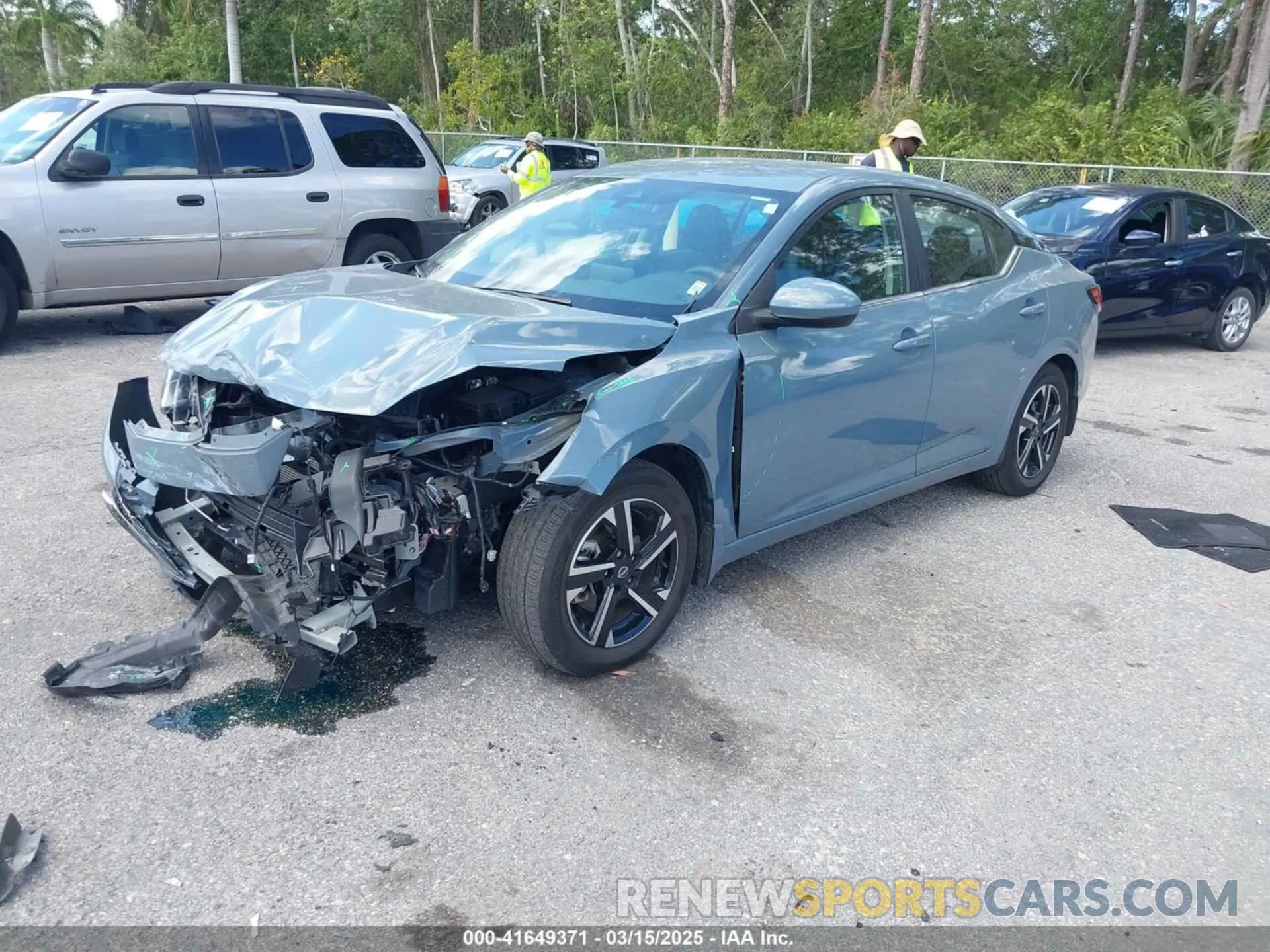 2 Photograph of a damaged car 3N1AB8CV4RY229369 NISSAN SENTRA 2024