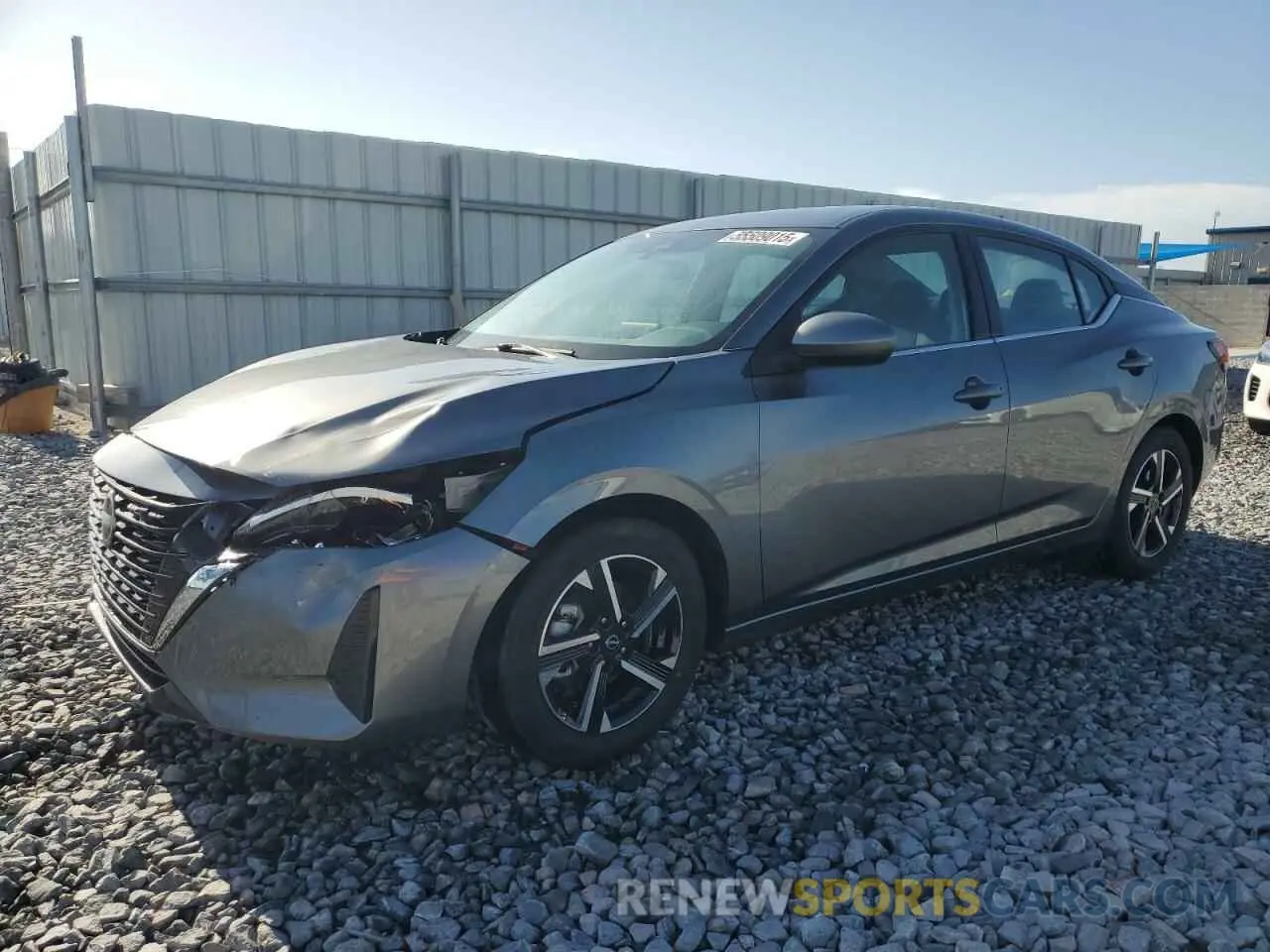 1 Photograph of a damaged car 3N1AB8CV4RY242476 NISSAN SENTRA 2024