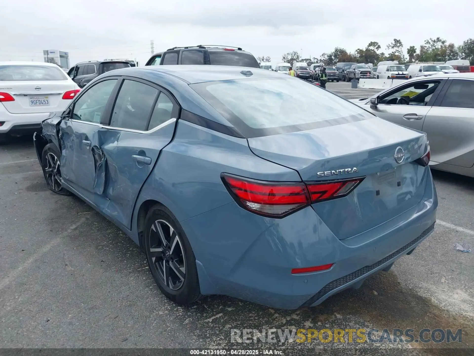 3 Photograph of a damaged car 3N1AB8CV4RY260119 NISSAN SENTRA 2024
