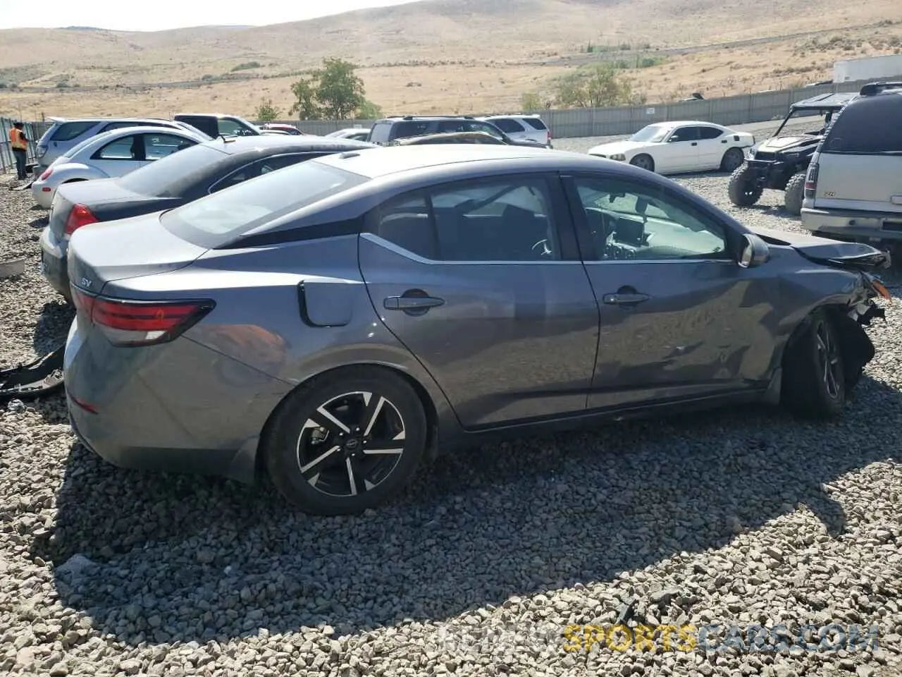 3 Photograph of a damaged car 3N1AB8CV4RY273551 NISSAN SENTRA 2024