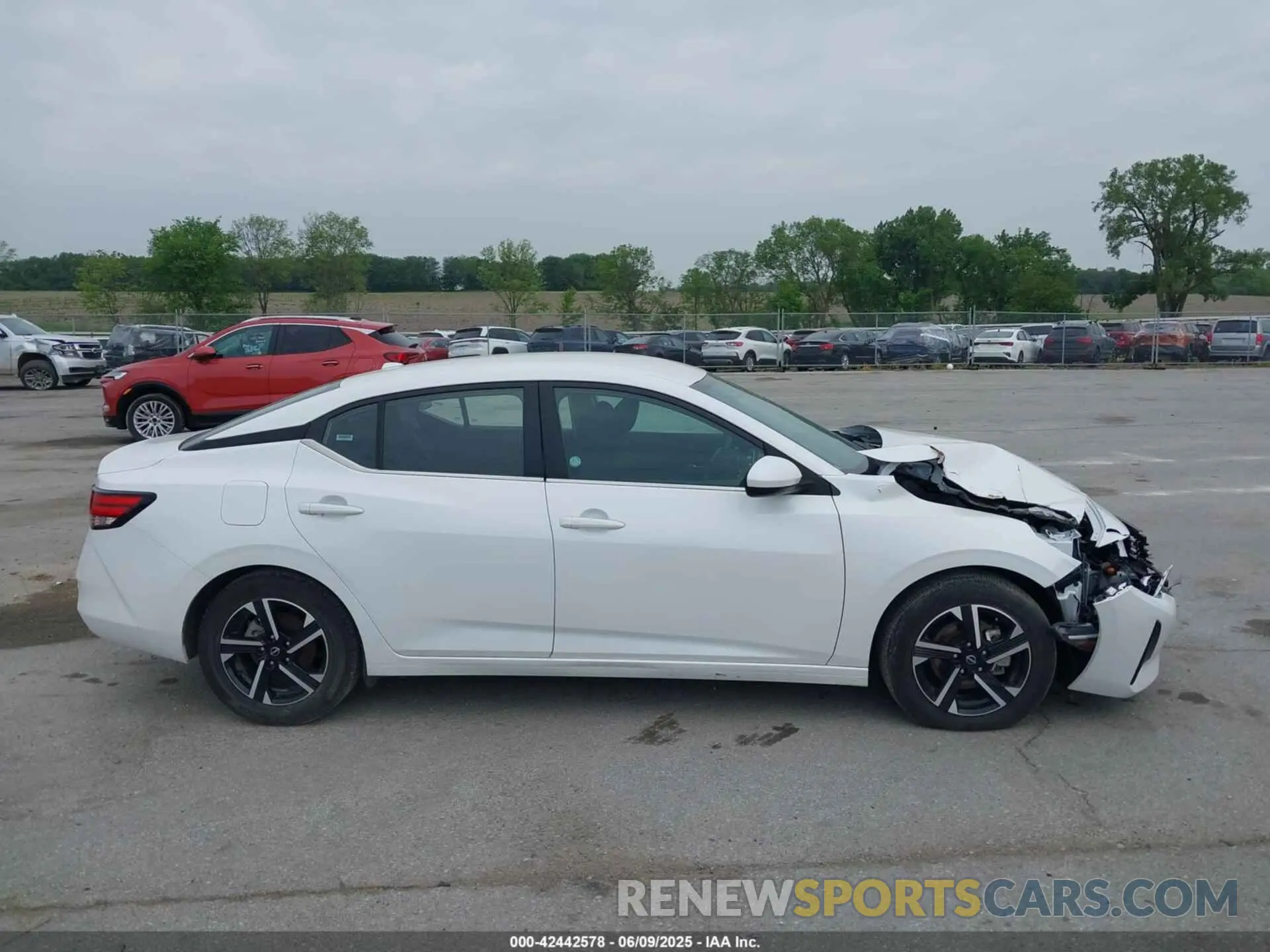 13 Photograph of a damaged car 3N1AB8CV4RY274313 NISSAN SENTRA 2024