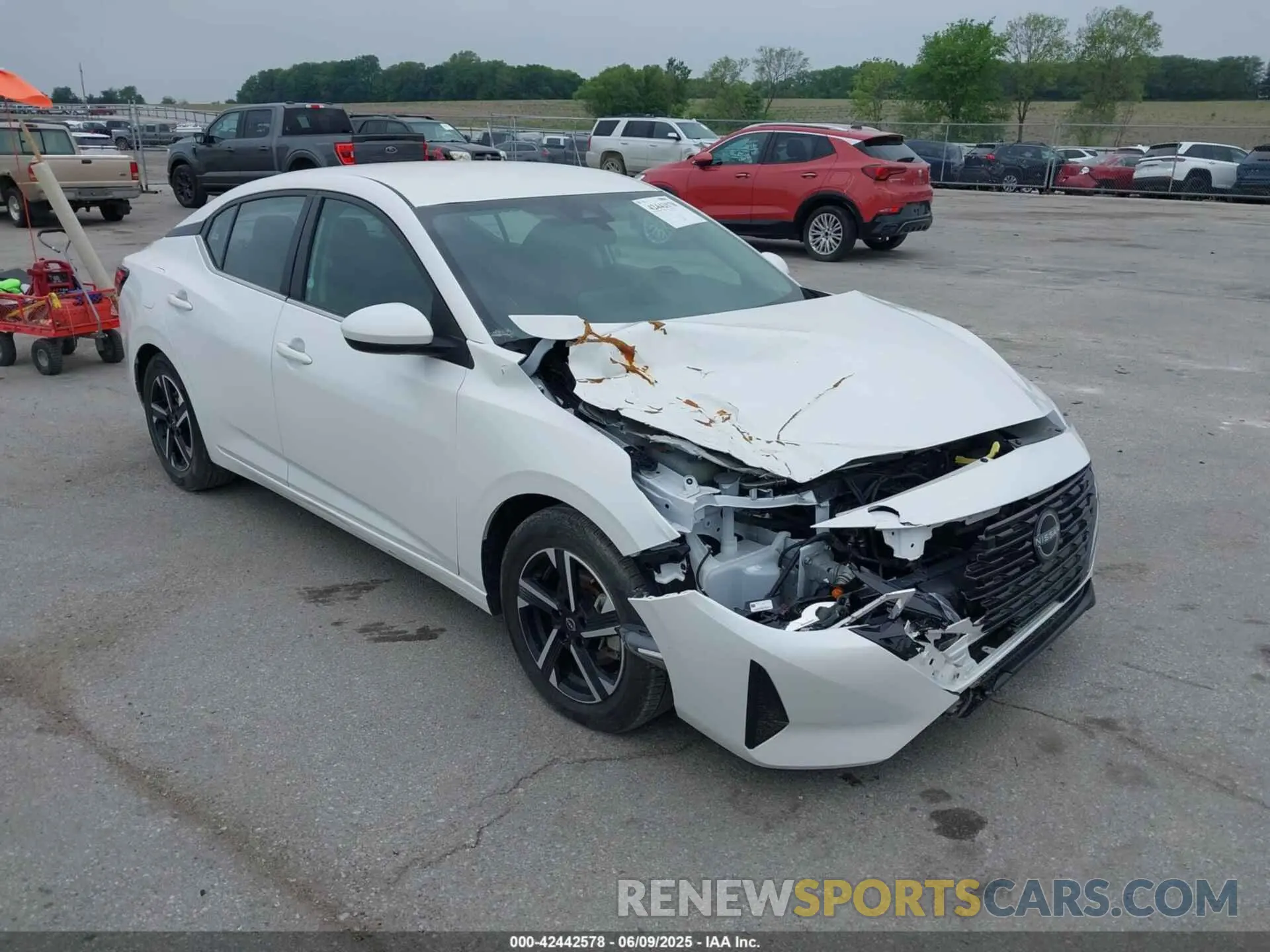 17 Photograph of a damaged car 3N1AB8CV4RY274313 NISSAN SENTRA 2024