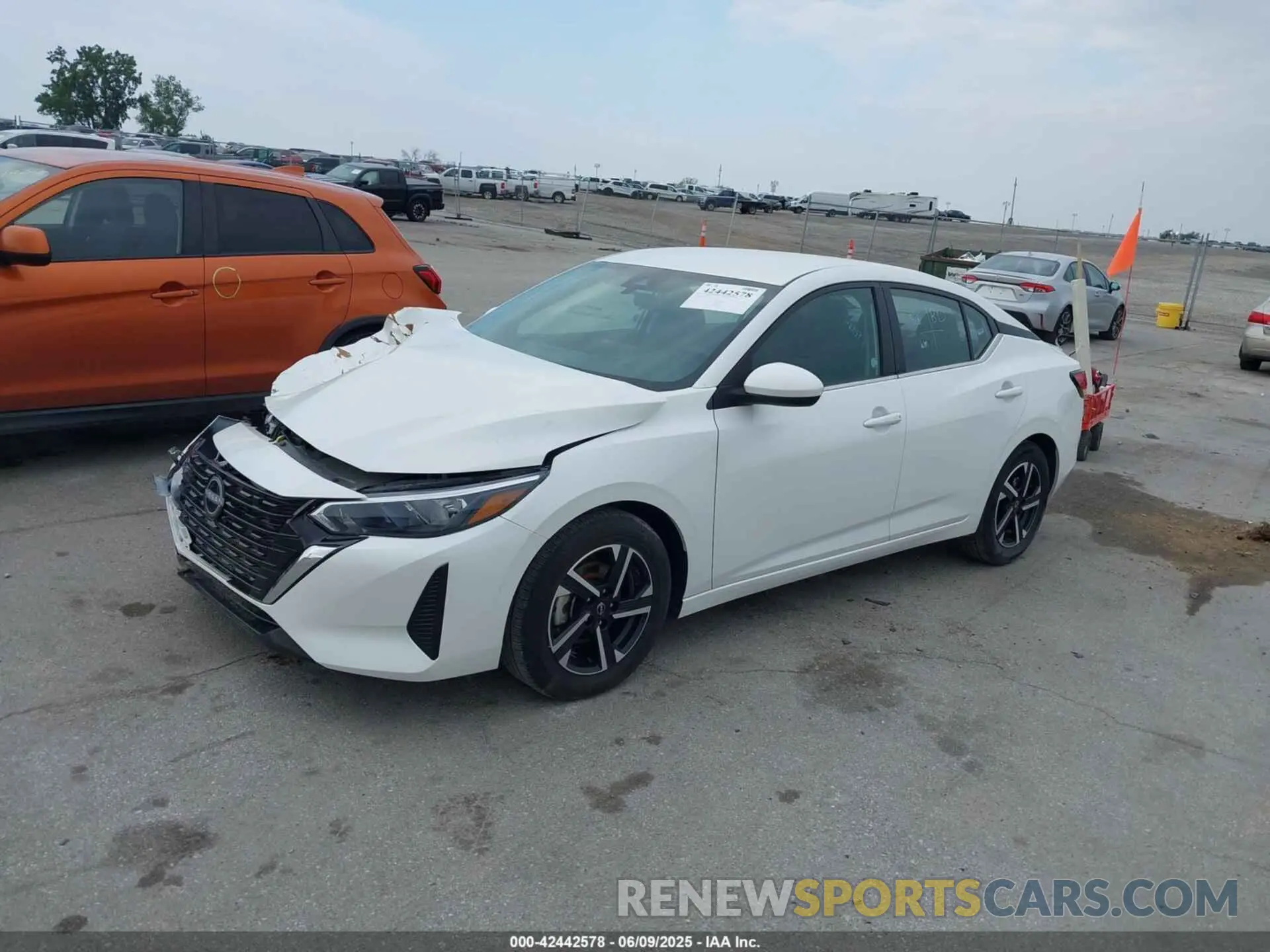2 Photograph of a damaged car 3N1AB8CV4RY274313 NISSAN SENTRA 2024