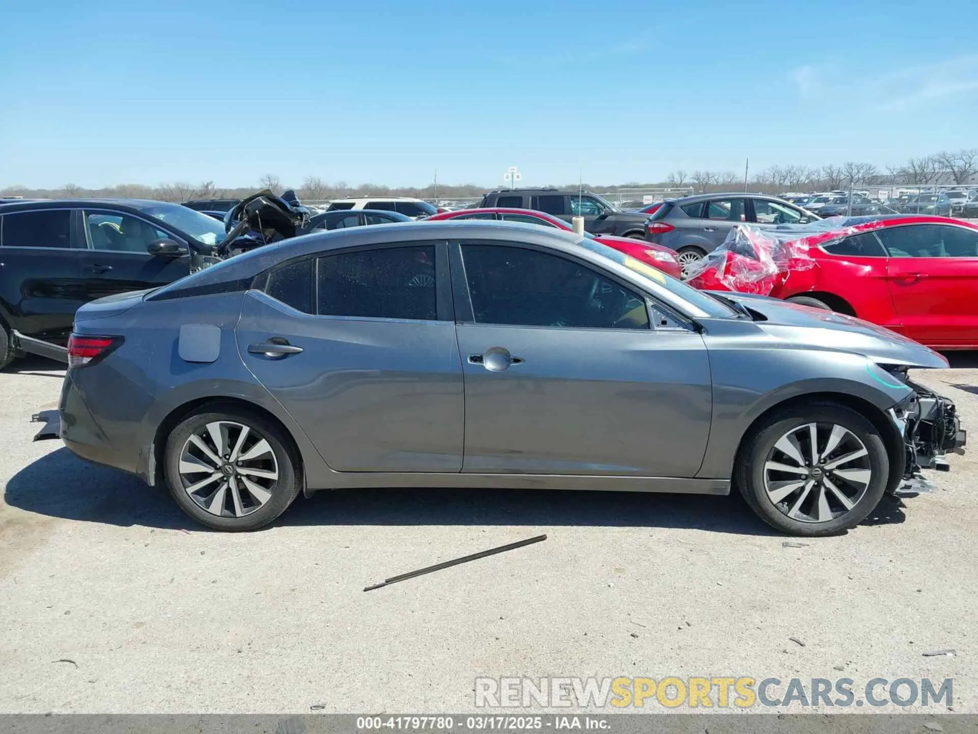 14 Photograph of a damaged car 3N1AB8CV4RY313546 NISSAN SENTRA 2024