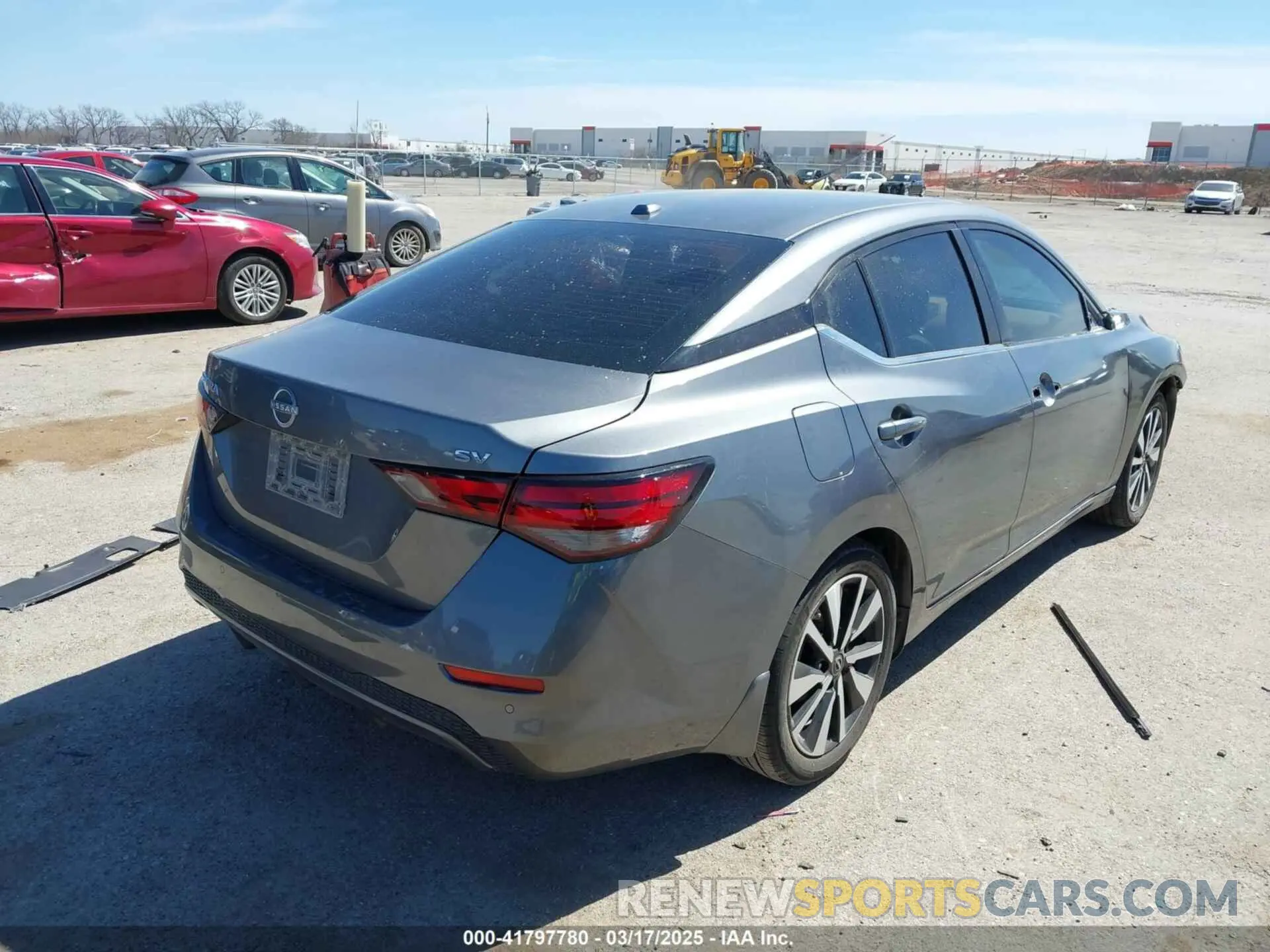 4 Photograph of a damaged car 3N1AB8CV4RY313546 NISSAN SENTRA 2024