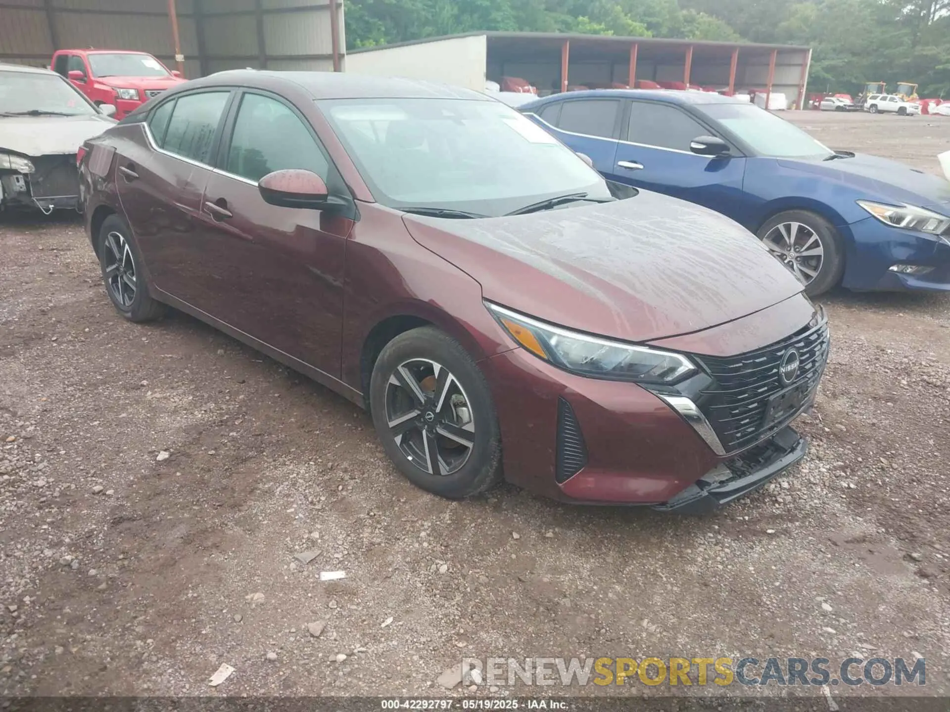 1 Photograph of a damaged car 3N1AB8CV4RY315054 NISSAN SENTRA 2024
