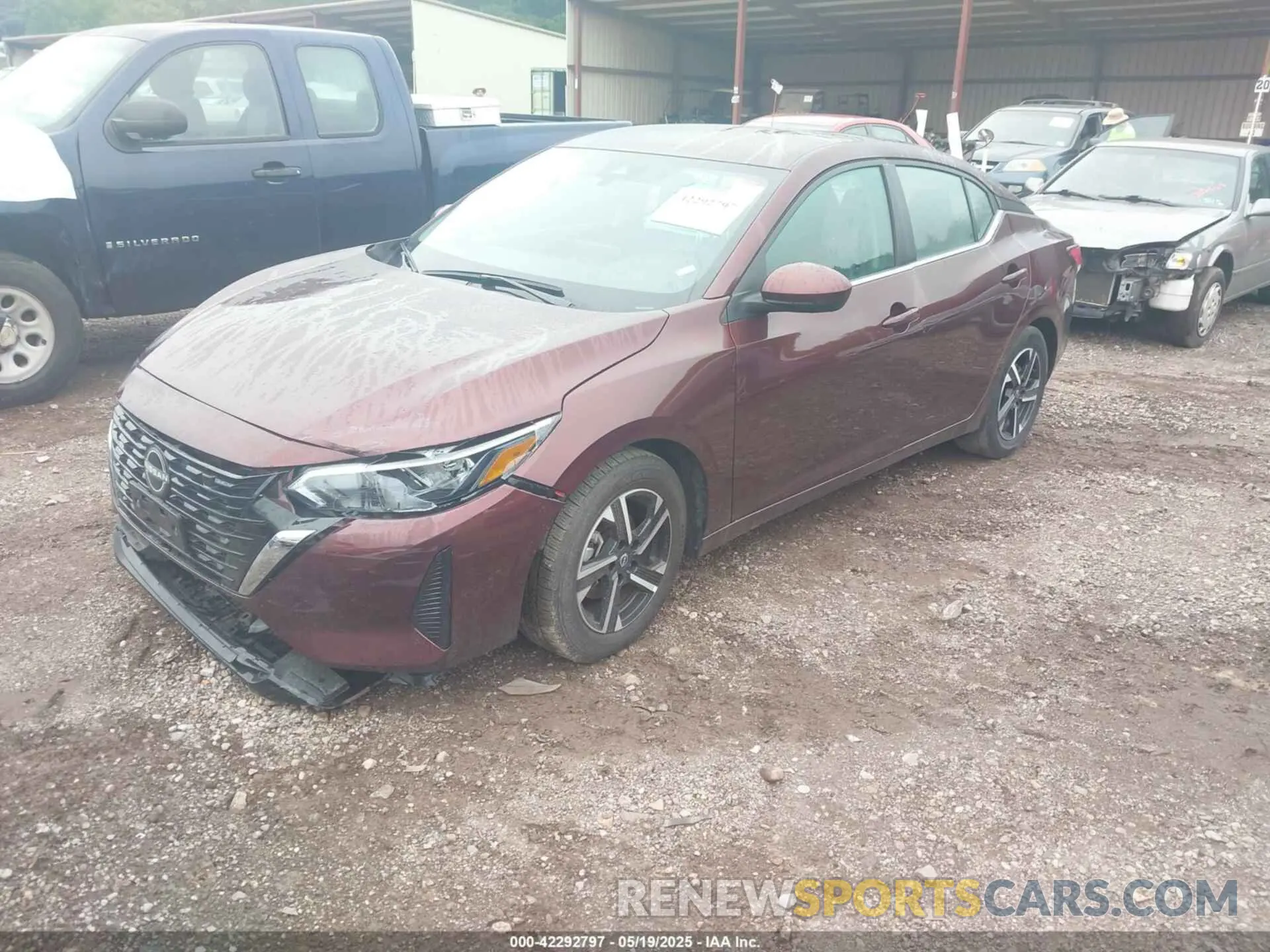 2 Photograph of a damaged car 3N1AB8CV4RY315054 NISSAN SENTRA 2024