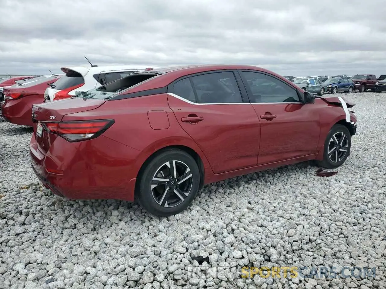 3 Photograph of a damaged car 3N1AB8CV4RY323025 NISSAN SENTRA 2024