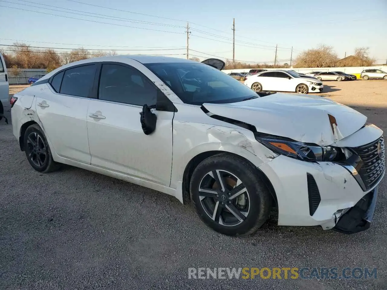 4 Photograph of a damaged car 3N1AB8CV4RY324336 NISSAN SENTRA 2024